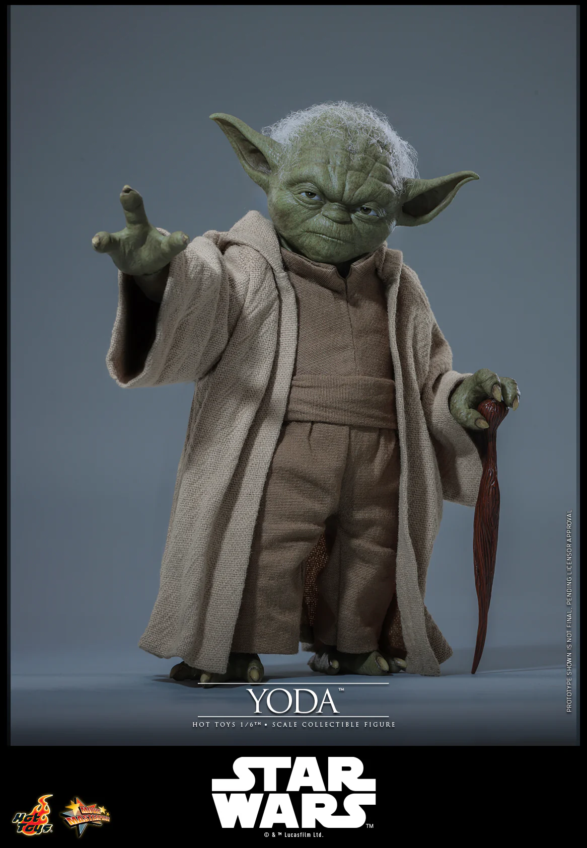 [Pre-Order] MMS878 - Star Wars: Revenge of the Sith™ - 1/6th scale Yoda™ Collectible Figure - Image 10