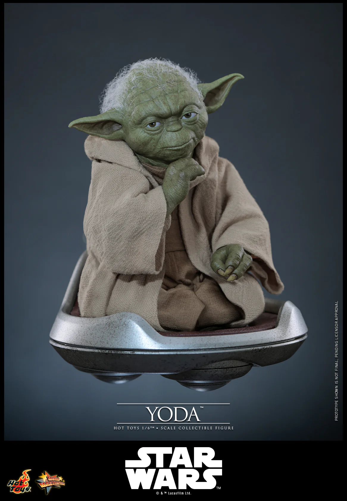 [Pre-Order] MMS878 - Star Wars: Revenge of the Sith™ - 1/6th scale Yoda™ Collectible Figure - Image 12