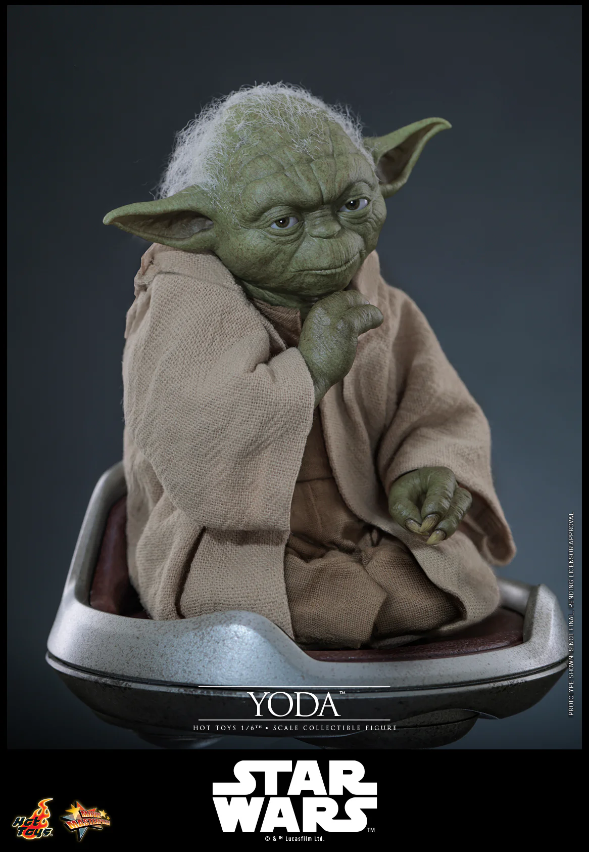 [Pre-Order] MMS878 - Star Wars: Revenge of the Sith™ - 1/6th scale Yoda™ Collectible Figure - Image 13