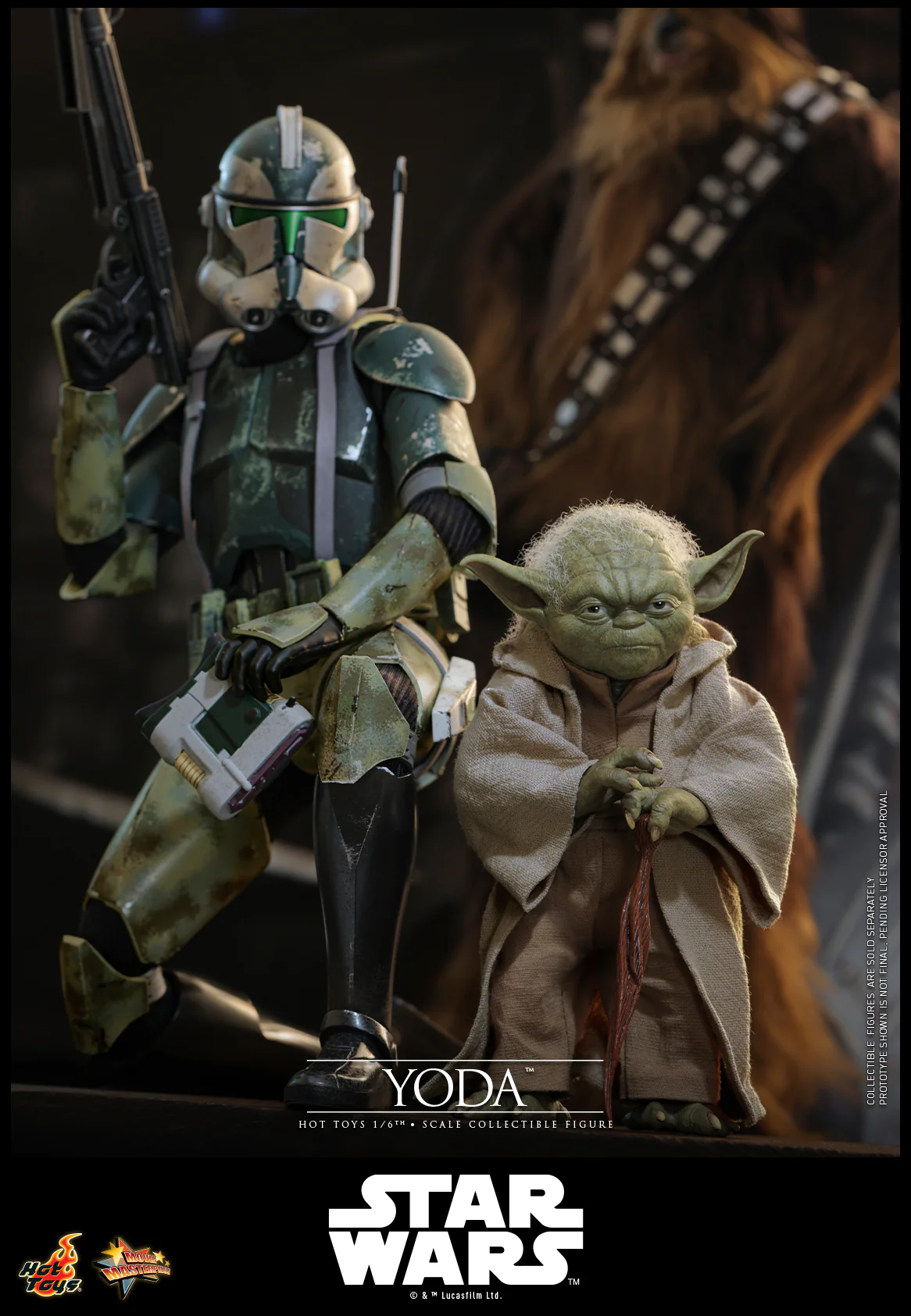 [Pre-Order] MMS878 - Star Wars: Revenge of the Sith™ - 1/6th scale Yoda™ Collectible Figure - Image 14
