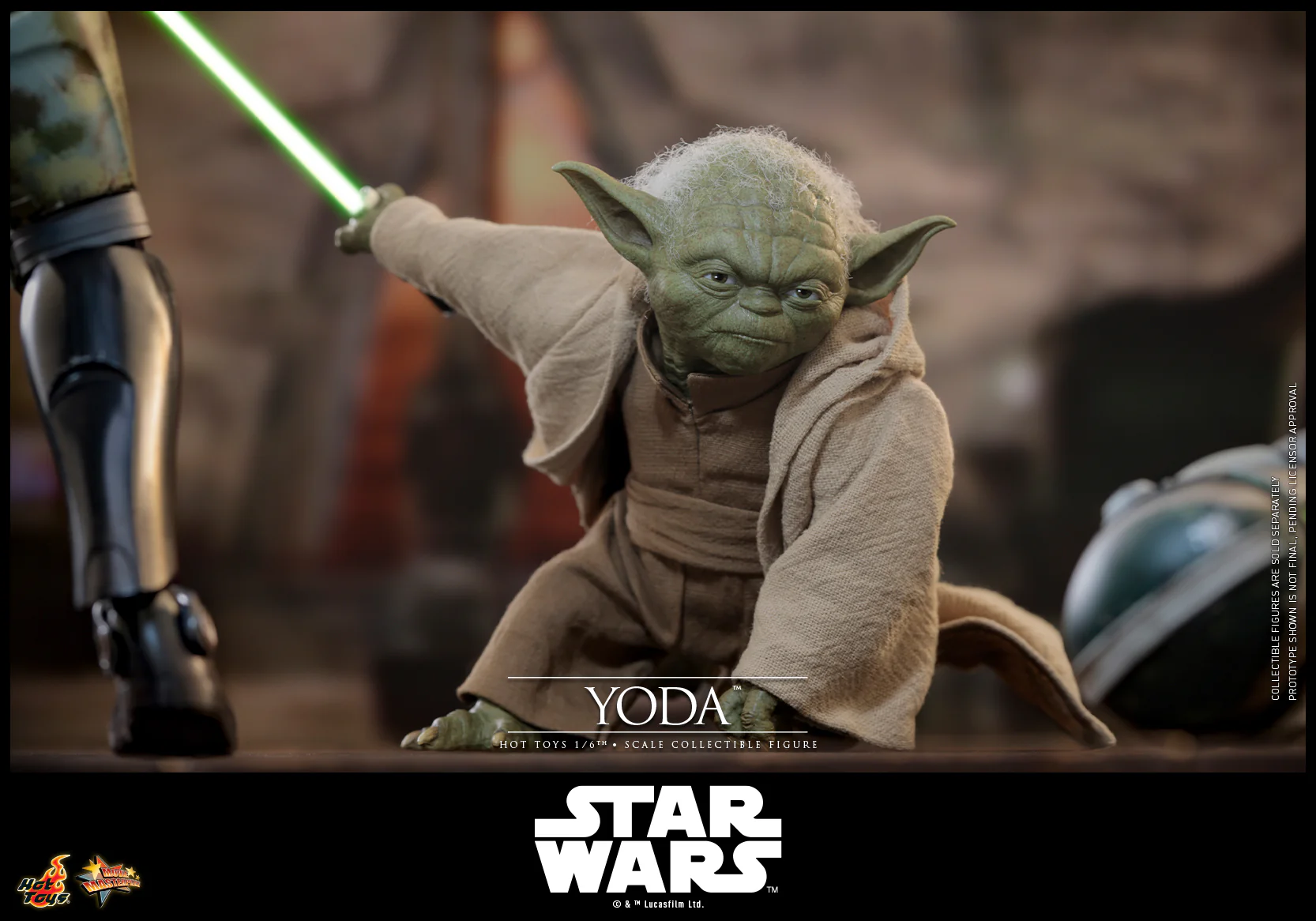 [Pre-Order] MMS878 - Star Wars: Revenge of the Sith™ - 1/6th scale Yoda™ Collectible Figure - Image 19