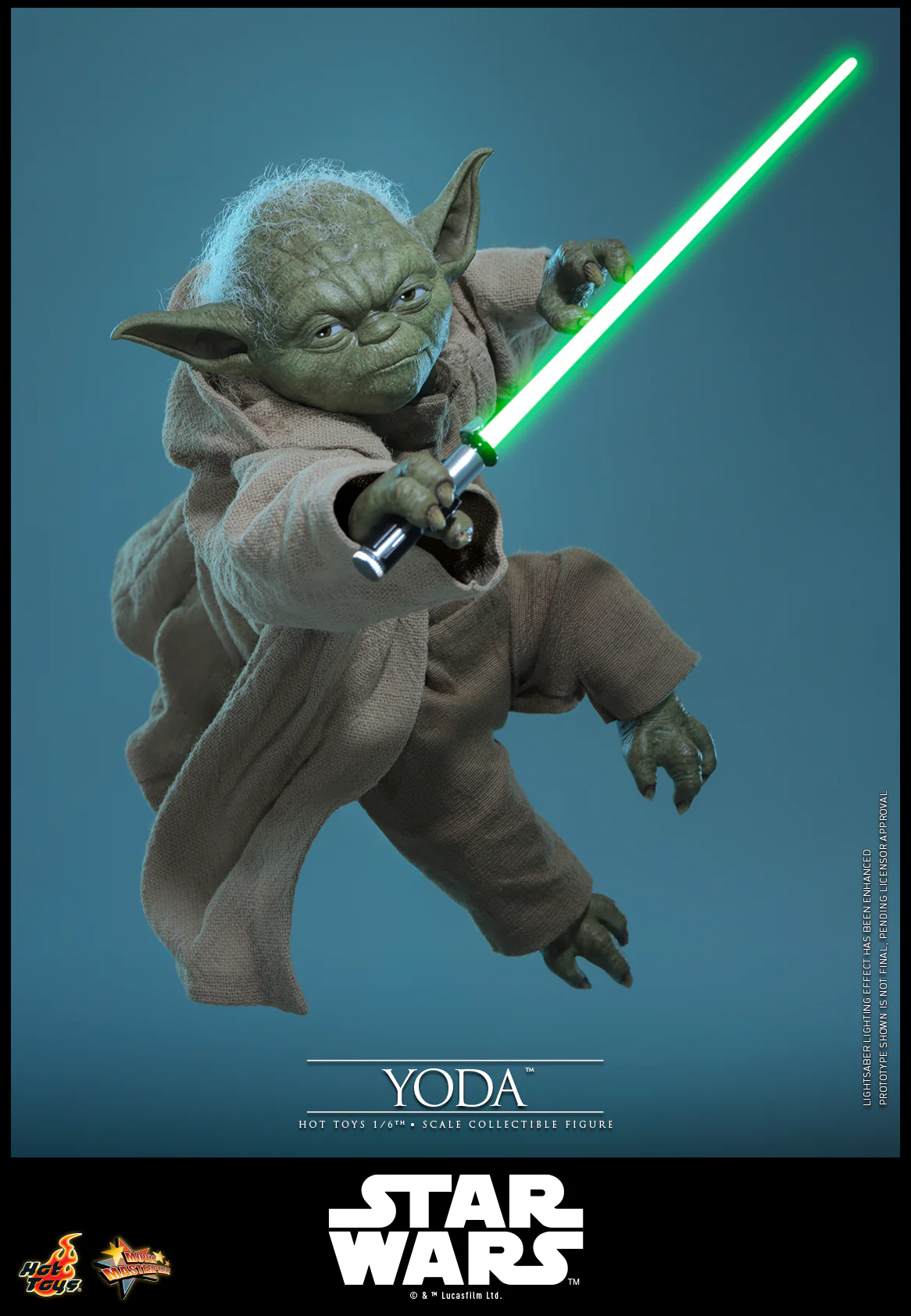 [Pre-Order] MMS878 - Star Wars: Revenge of the Sith™ - 1/6th scale Yoda™ Collectible Figure - Image 3