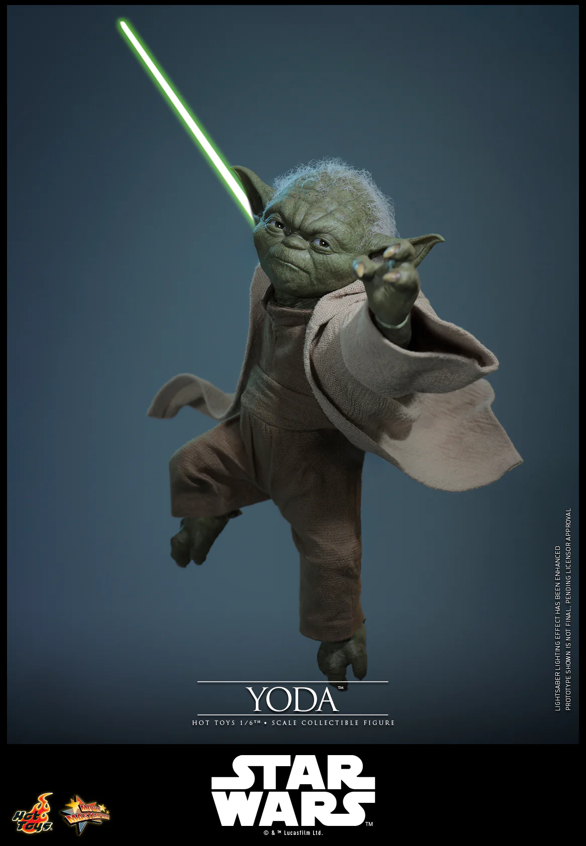 [Pre-Order] MMS878 - Star Wars: Revenge of the Sith™ - 1/6th scale Yoda™ Collectible Figure - Image 4