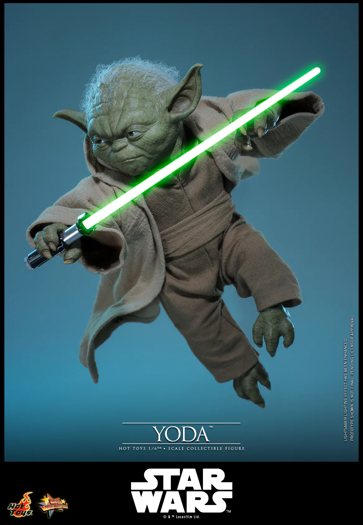 [Pre-Order] MMS878 - Star Wars: Revenge of the Sith™ - 1/6th scale Yoda™ Collectible Figure - Image 5
