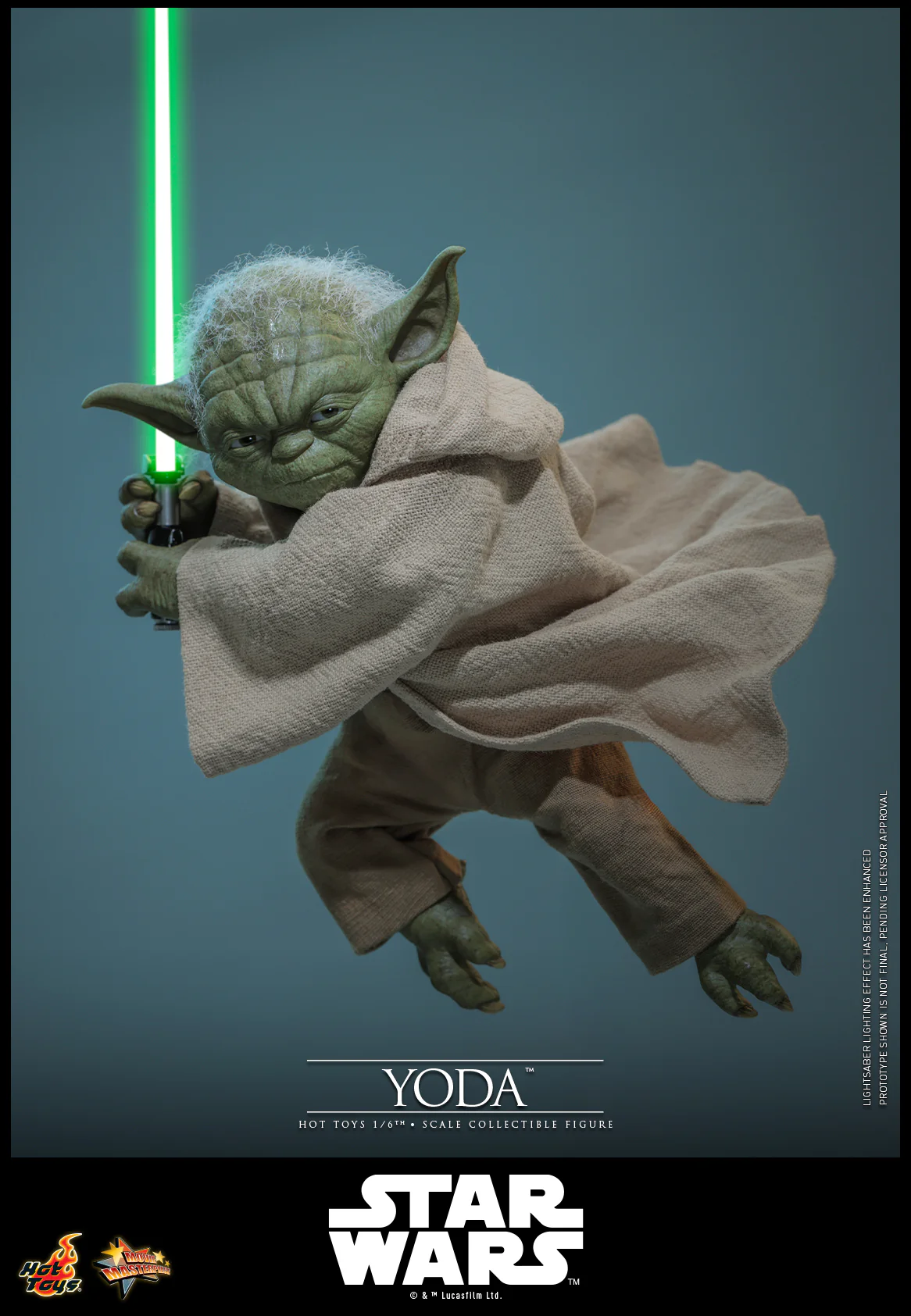 [Pre-Order] MMS878 - Star Wars: Revenge of the Sith™ - 1/6th scale Yoda™ Collectible Figure - Image 6