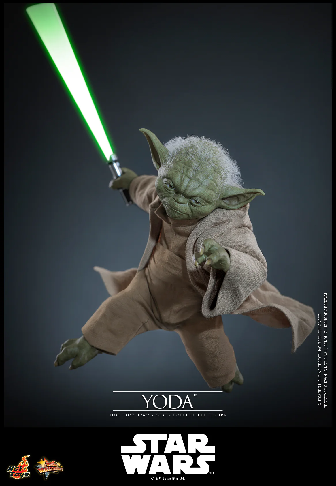 [Pre-Order] MMS878 - Star Wars: Revenge of the Sith™ - 1/6th scale Yoda™ Collectible Figure - Image 7