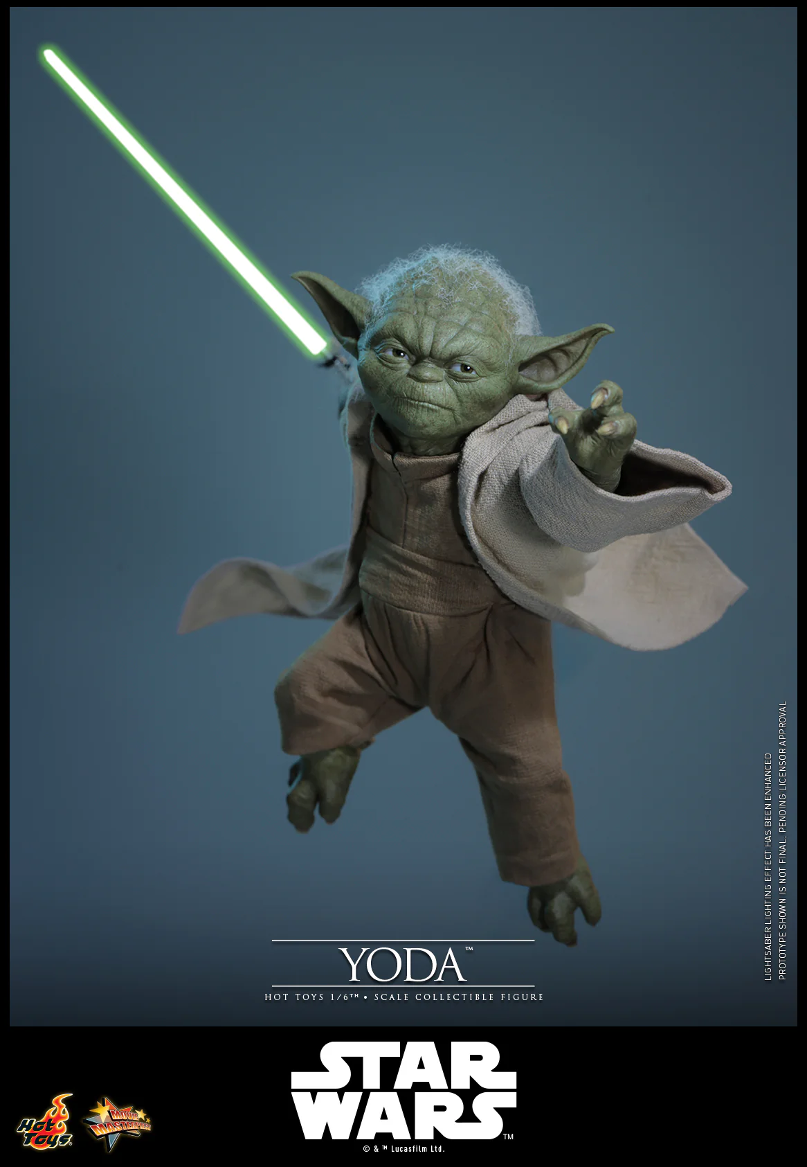[Pre-Order] MMS878 - Star Wars: Revenge of the Sith™ - 1/6th scale Yoda™ Collectible Figure - Image 8
