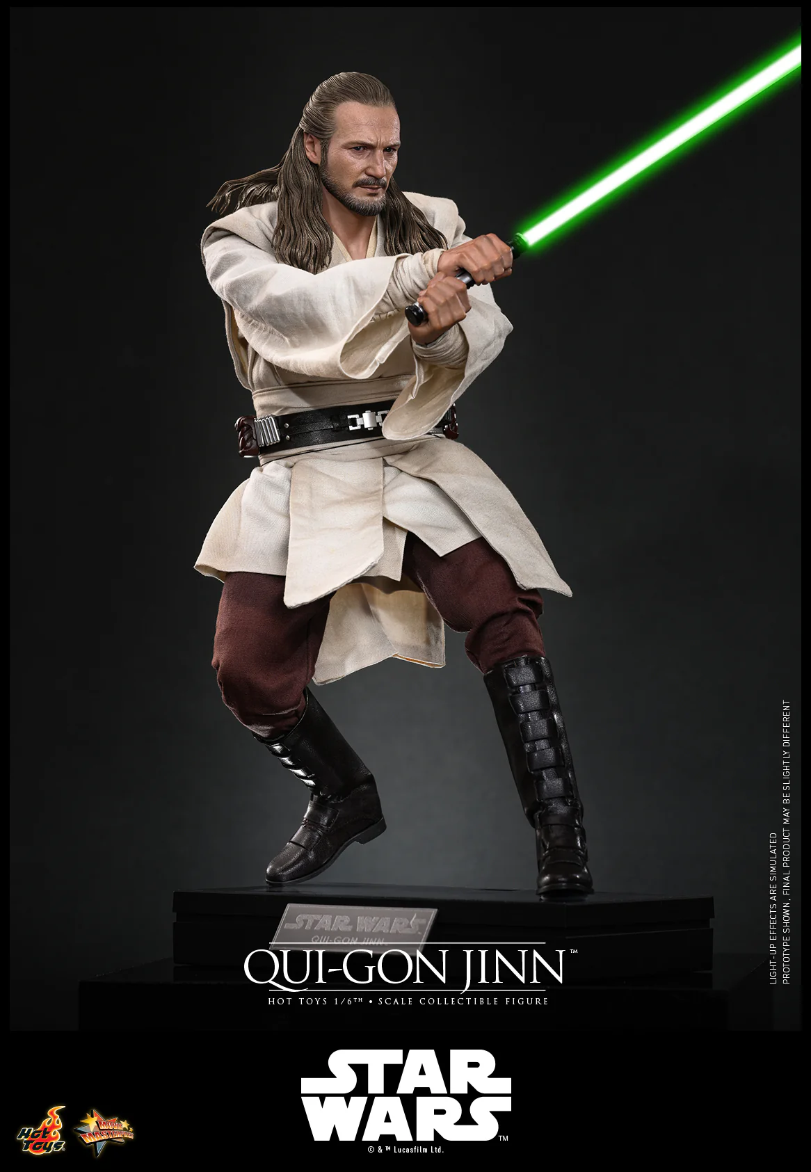 [Pre-Order] MMS880 - Star Wars: The Phantom Menace™ - 1/6th scale Qui-Gon Jinn™ Collectible Figure - Image 6