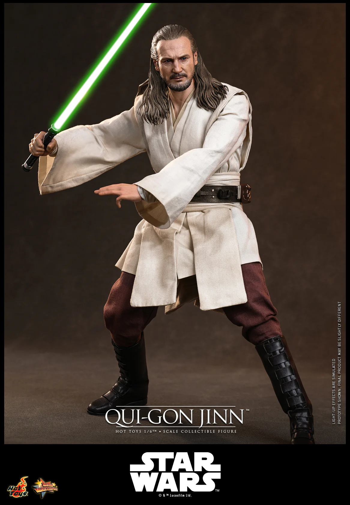 [Pre-Order] MMS880 - Star Wars: The Phantom Menace™ - 1/6th scale Qui-Gon Jinn™ Collectible Figure - Image 7