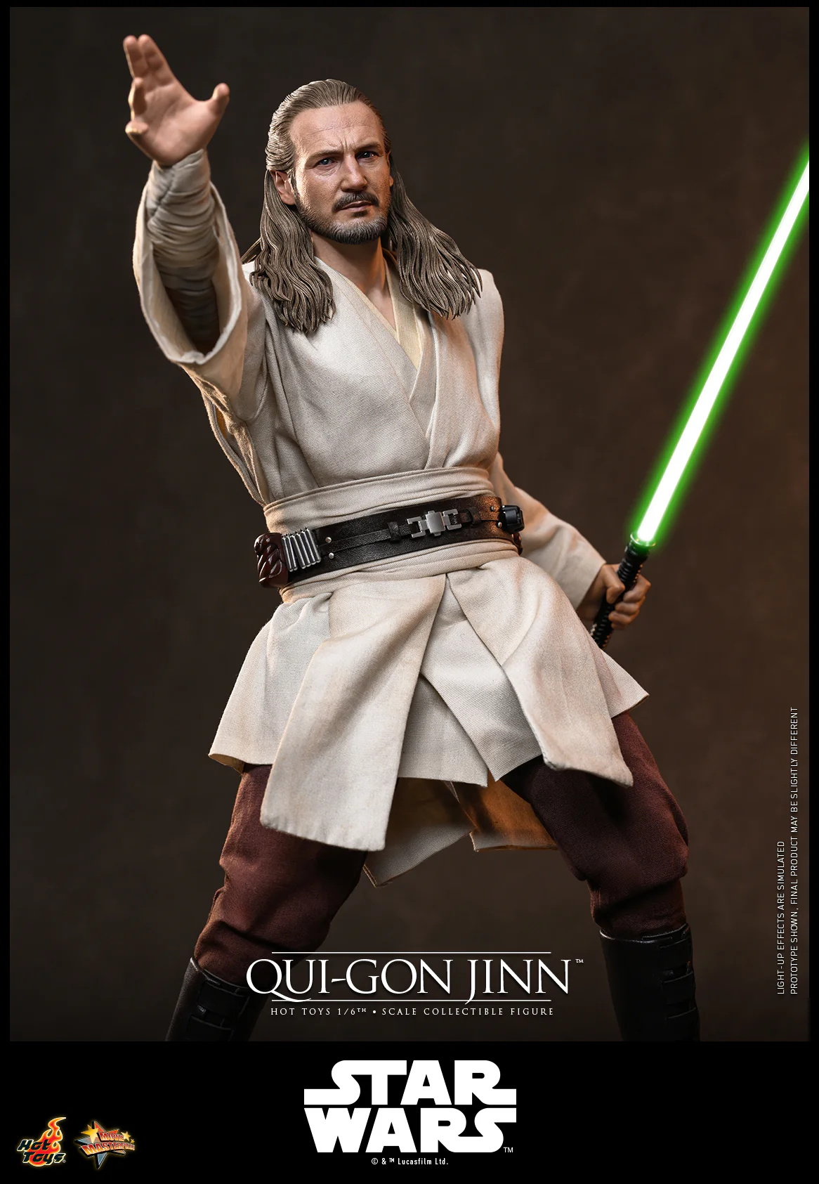 [Pre-Order] MMS880 - Star Wars: The Phantom Menace™ - 1/6th scale Qui-Gon Jinn™ Collectible Figure - Image 9