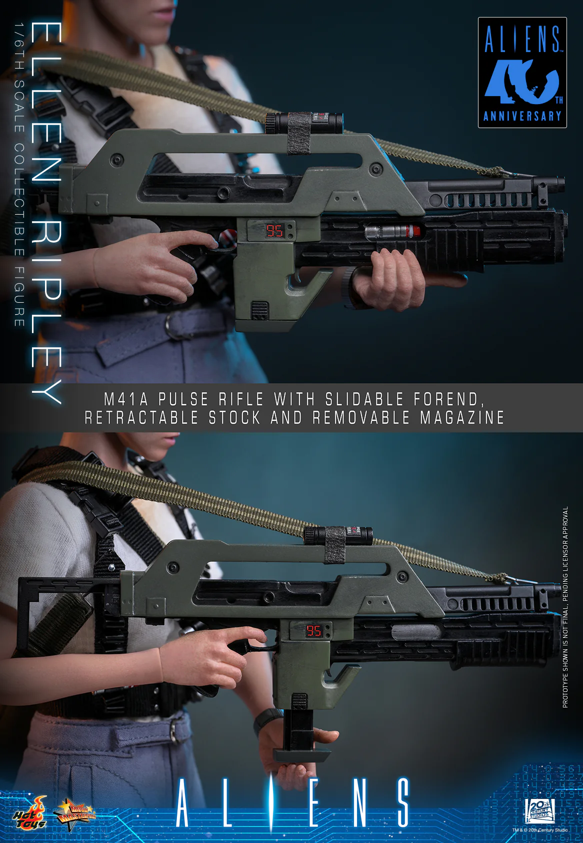 [Pre-Order] MMS894 – Aliens - 1/6th scale Ellen Ripley Collectible Figure - Image 16