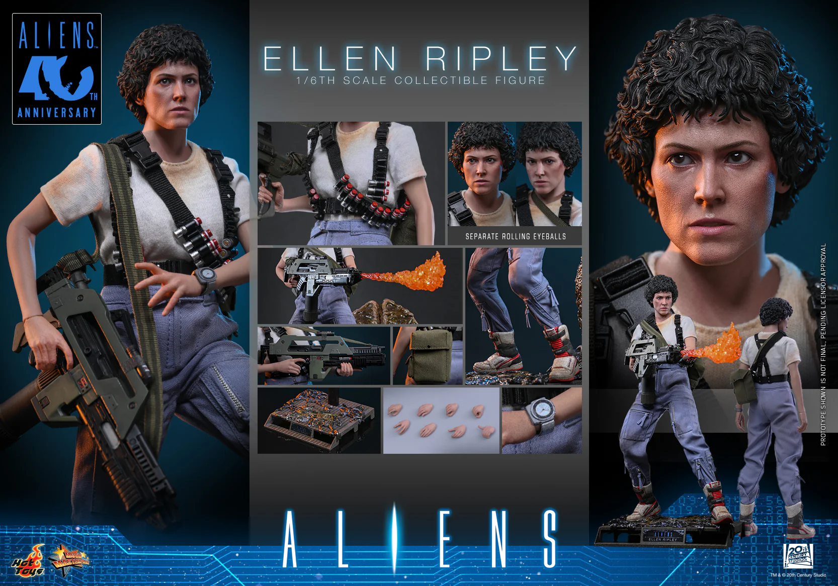 [Pre-Order] MMS894 – Aliens - 1/6th scale Ellen Ripley Collectible Figure - Image 2
