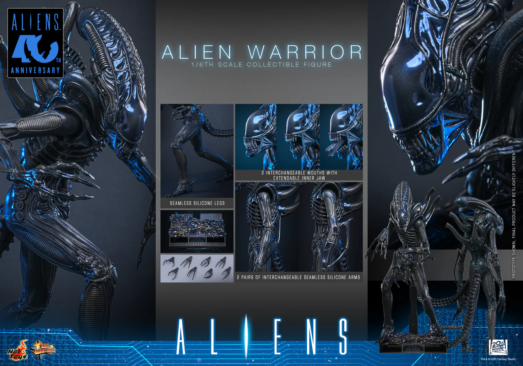 [Pre-Order] MMS898 – Aliens - 1/6th scale Alien Warrior Collectible Figure - Image 2