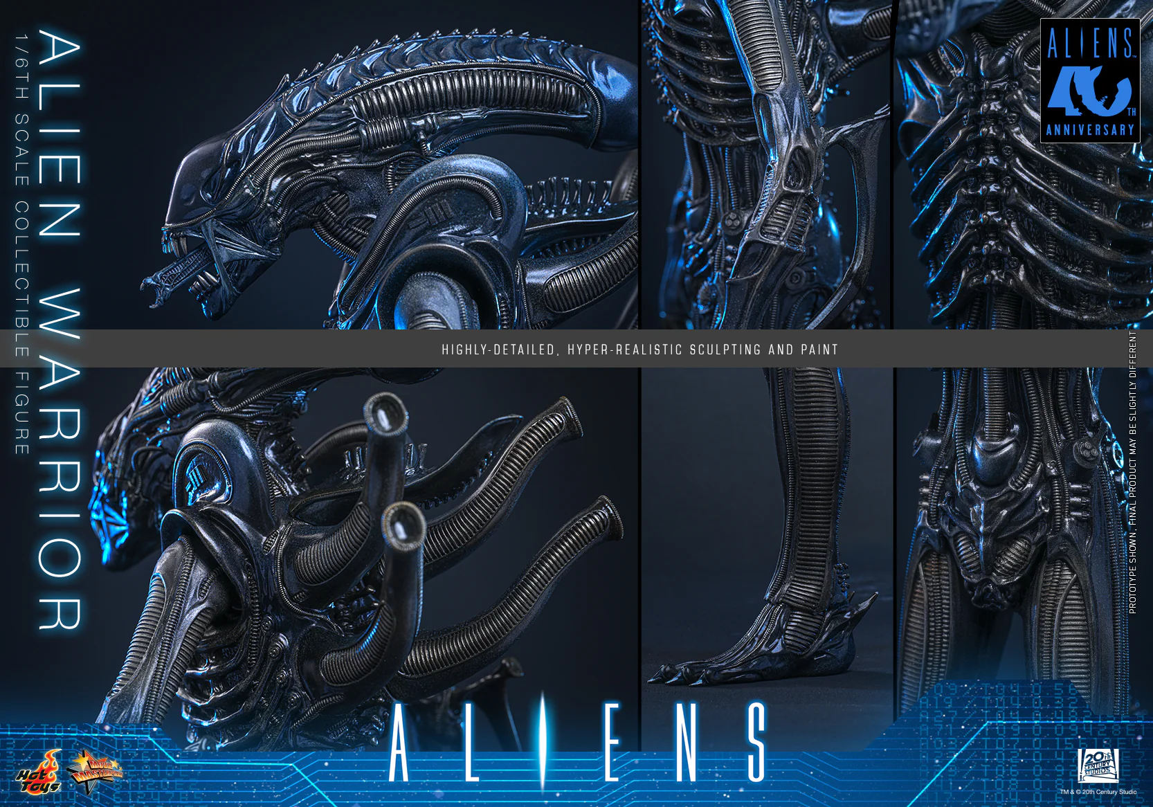 [Pre-Order] MMS898 – Aliens - 1/6th scale Alien Warrior Collectible Figure - Image 8