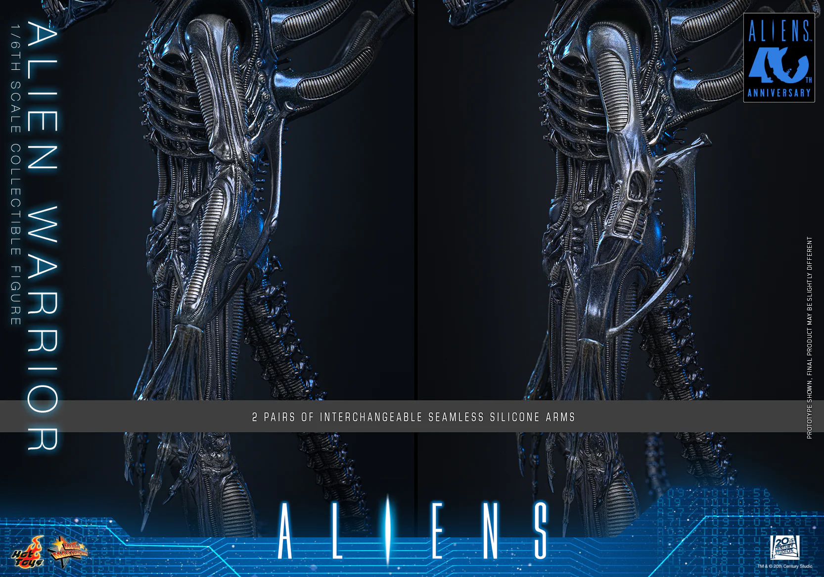 [Pre-Order] MMS898 – Aliens - 1/6th scale Alien Warrior Collectible Figure - Image 9
