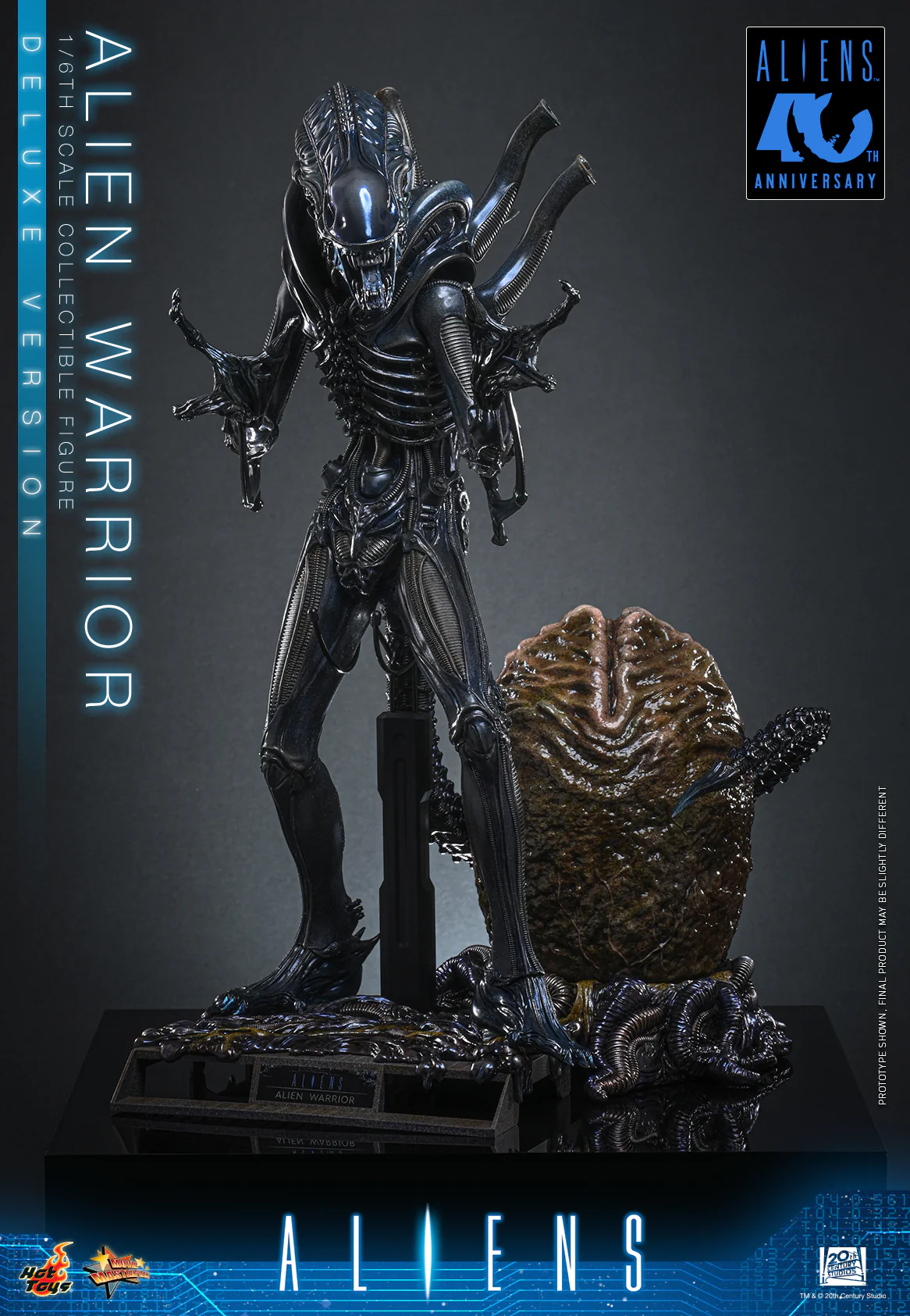 [Pre-Order] MMS899 – Aliens - 1/6th scale Alien Warrior Collectible Figure (Deluxe Version)