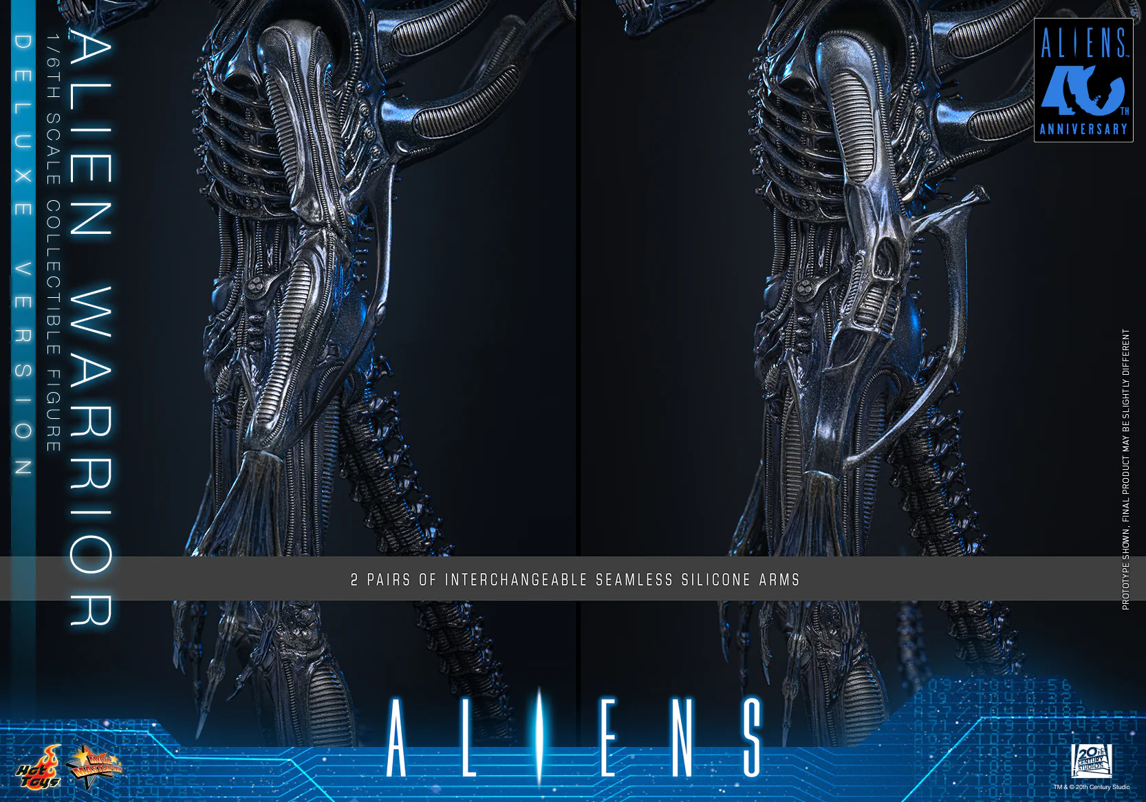 [Pre-Order] MMS899 – Aliens - 1/6th scale Alien Warrior Collectible Figure (Deluxe Version) - Image 17