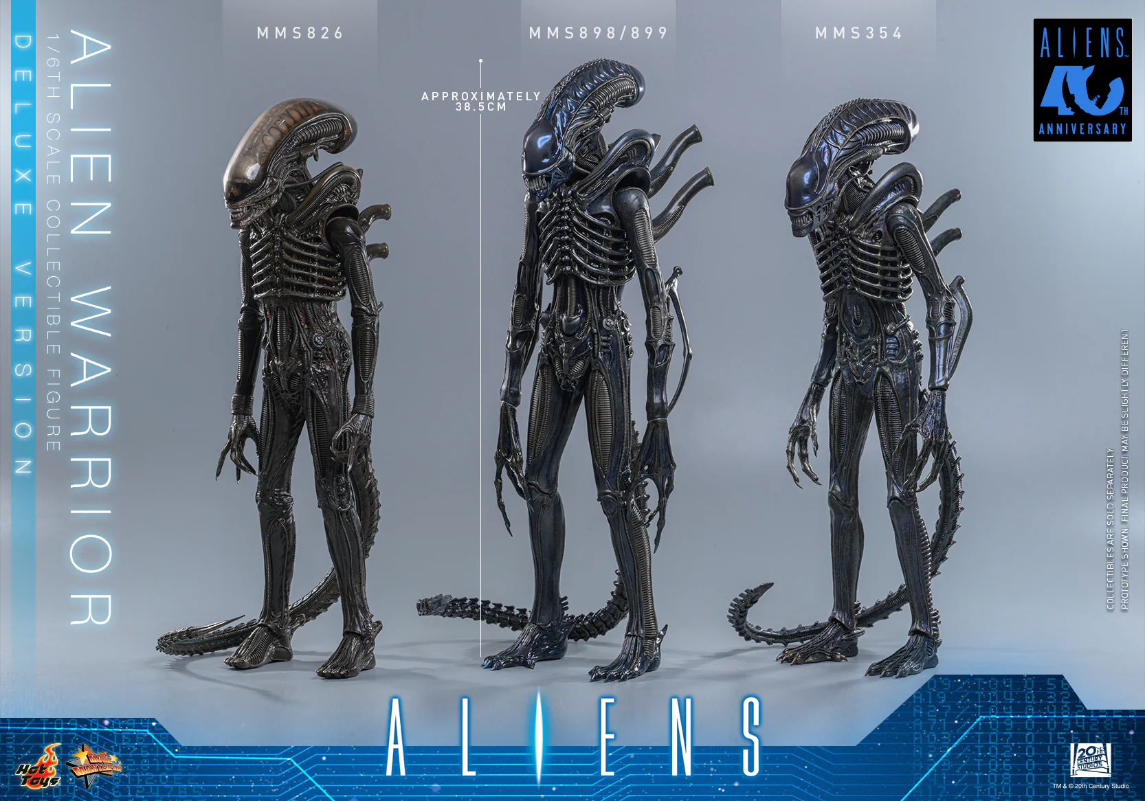 [Pre-Order] MMS899 – Aliens - 1/6th scale Alien Warrior Collectible Figure (Deluxe Version) - Image 19