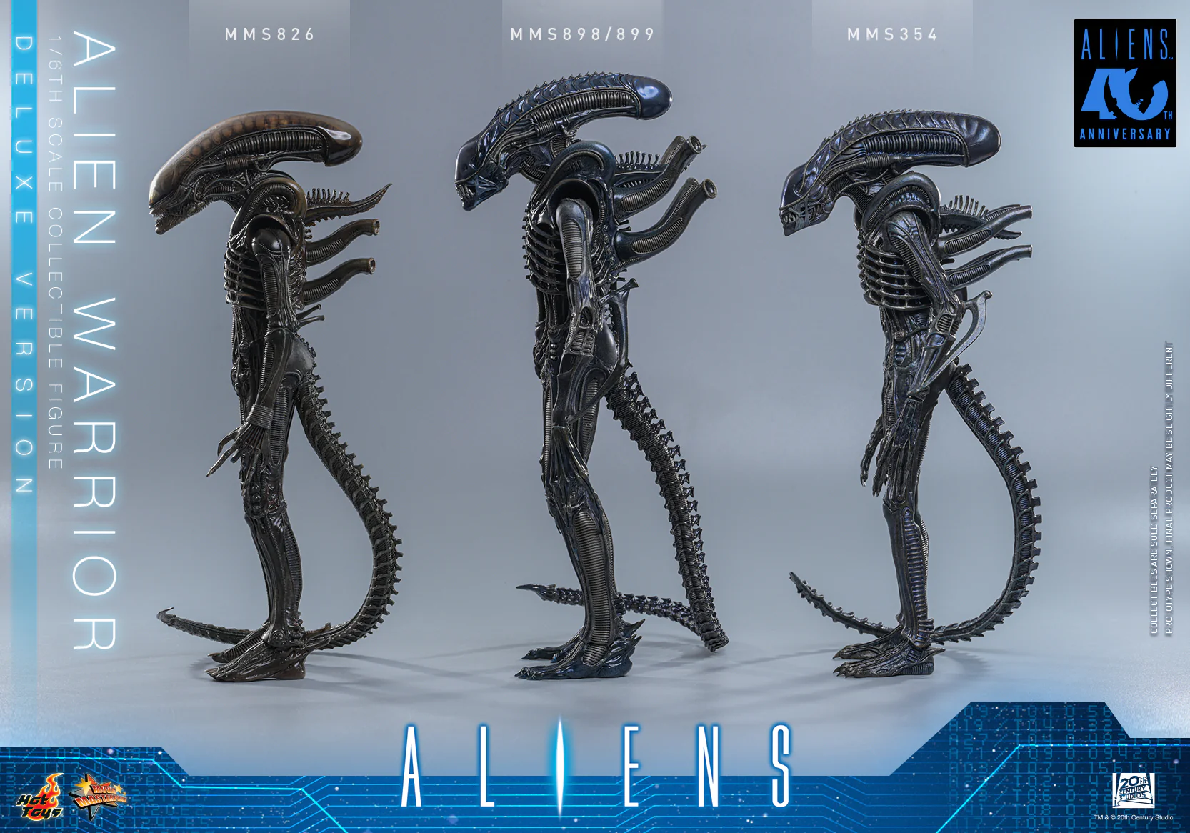 [Pre-Order] MMS899 – Aliens - 1/6th scale Alien Warrior Collectible Figure (Deluxe Version) - Image 20