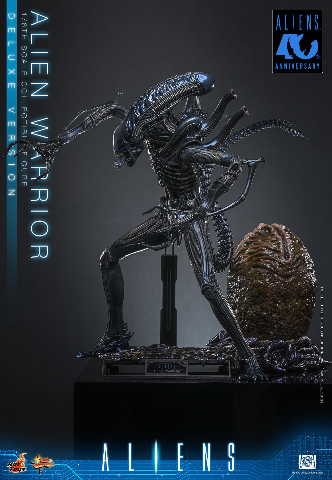 [Pre-Order] MMS899 – Aliens - 1/6th scale Alien Warrior Collectible Figure (Deluxe Version) - Image 3