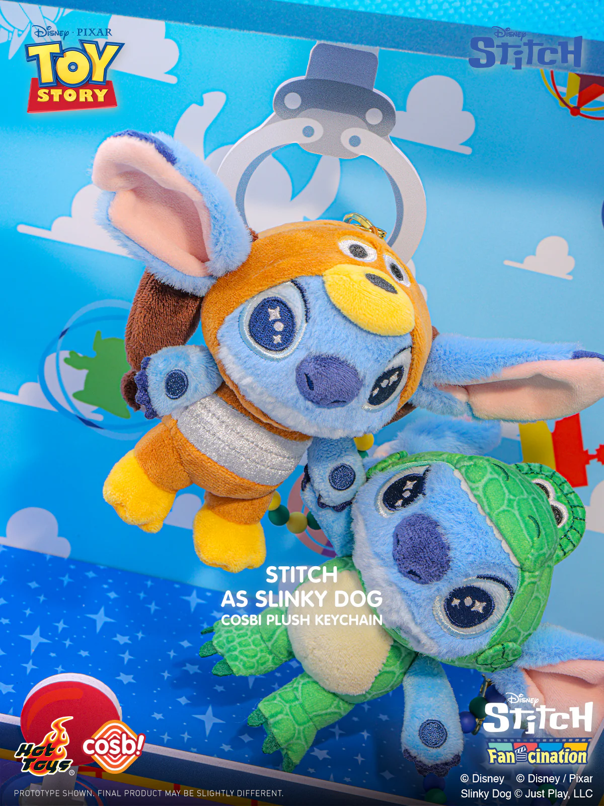 [Pre-Order] PPLU121N - Stitch Fan-Cination – Toy Story Stitch Cosbi Plush Keychain Collection - Image 5