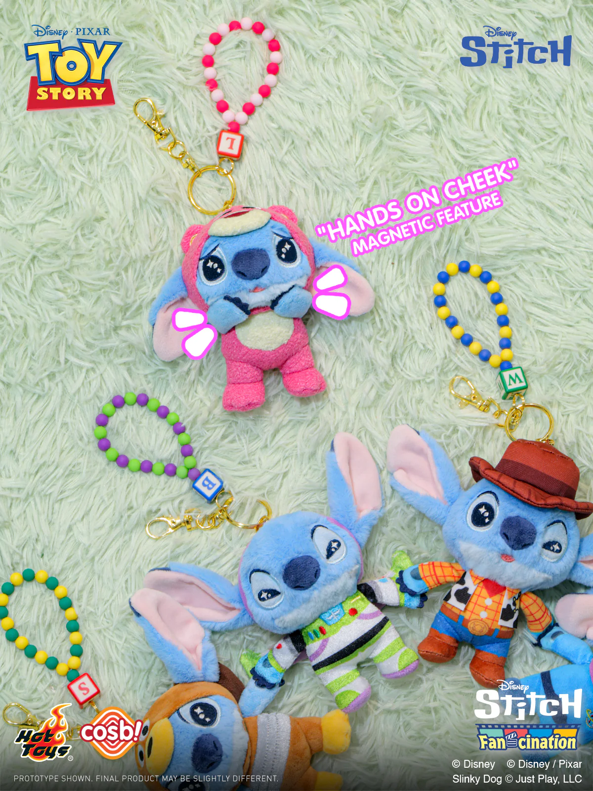 [Pre-Order] PPLU121N - Stitch Fan-Cination – Toy Story Stitch Cosbi Plush Keychain Collection - Image 7