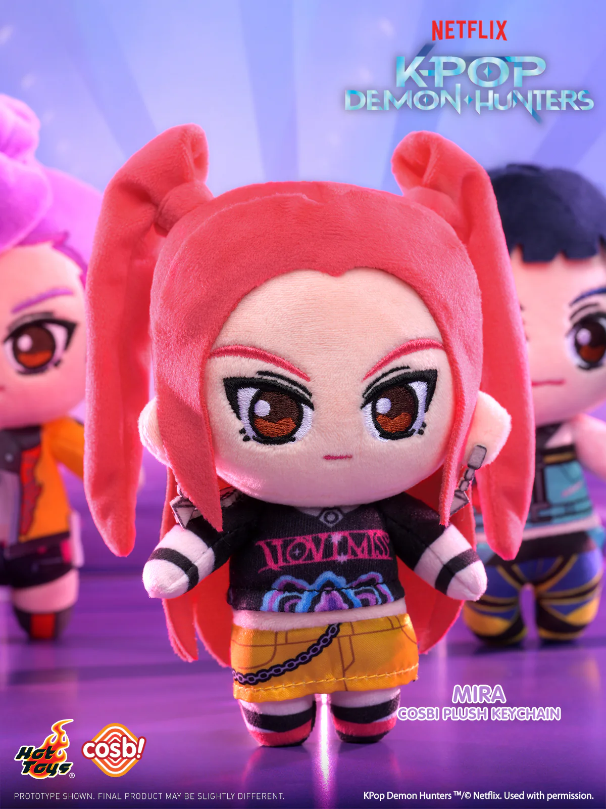 [Pre-Order] PPLU122N - KPop Demon Hunters - KPop Demon Hunters Cosbi Plush Keychain Collection - Image 5
