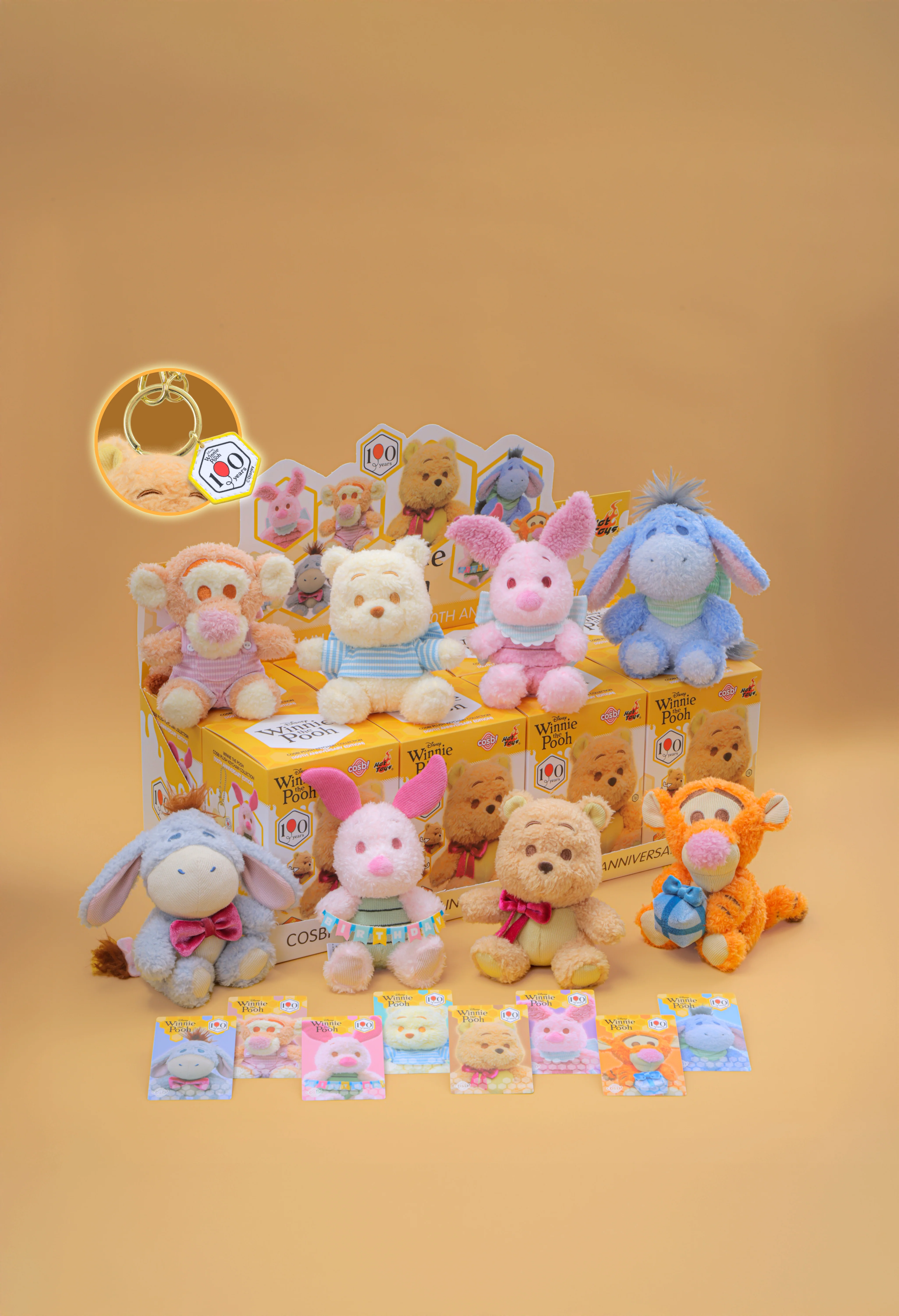 [Pre-Order] PPLU129N - Winnie the Pooh - Winnie the Pooh Cosbi Plush Keychain Collection (100th Anniversary Edition) - Image 12
