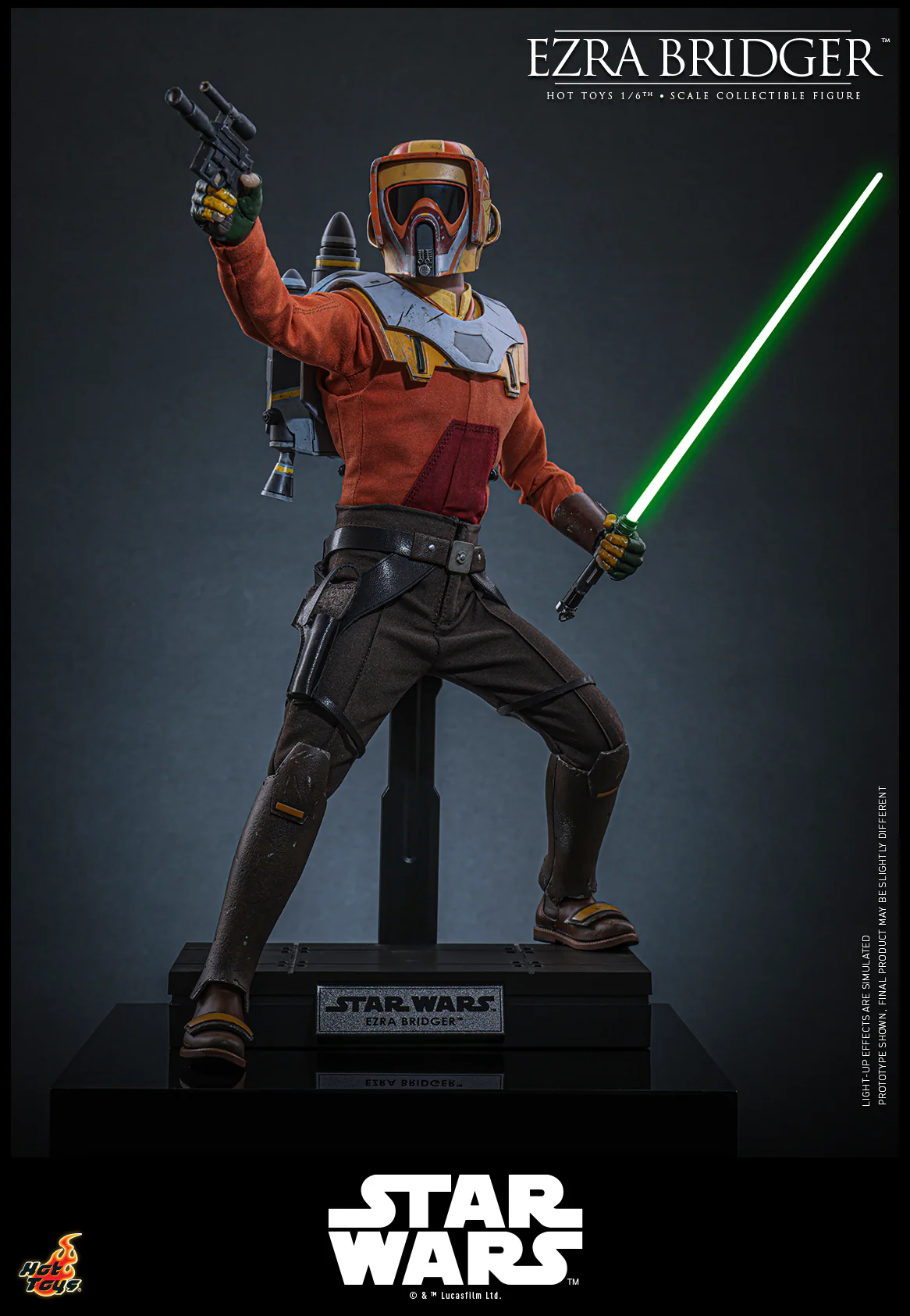 [Pre-Order] TMS172 - Star Wars: Rebels™ - 1/6th scale Ezra Bridger™ Collectible Figure - Image 11