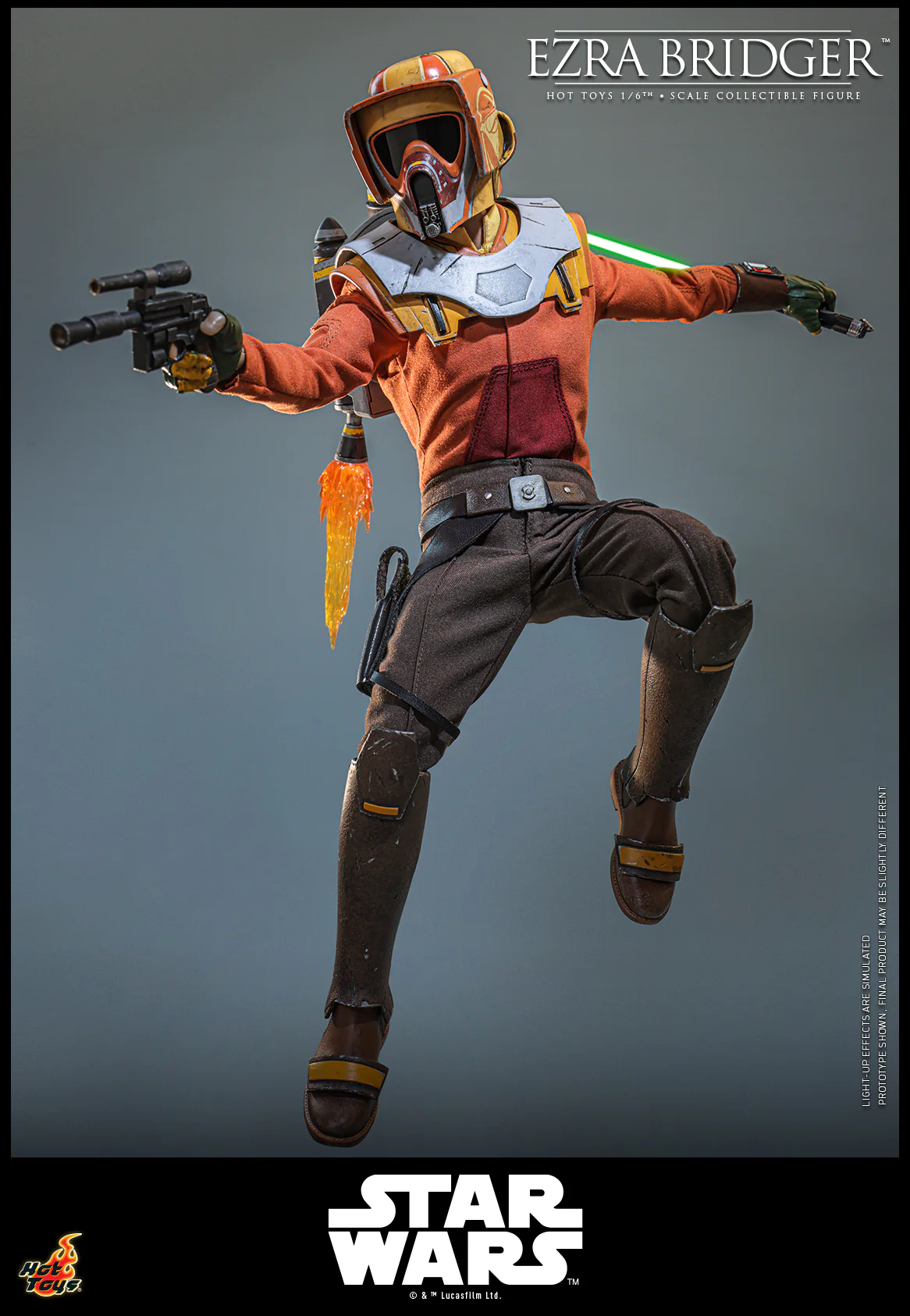 [Pre-Order] TMS172 - Star Wars: Rebels™ - 1/6th scale Ezra Bridger™ Collectible Figure - Image 6