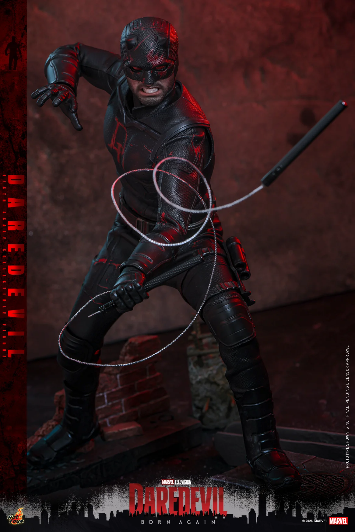 [Pre-Order] TMS186 – Daredevil Born Again (Season 2) - 16th scale Daredevil Collectible Figure - Image 5