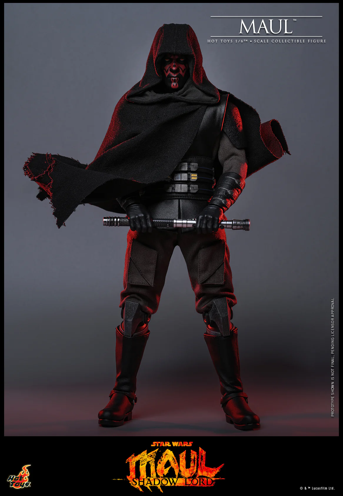 [Pre-Order] TMS187 - Star Wars: Maul – Shadow Lord™ - 1/6th scale Maul™ Collectible Figure