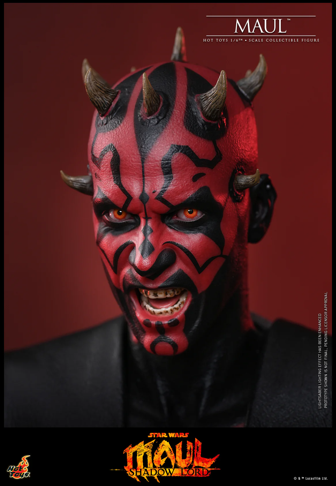 [Pre-Order] TMS187 - Star Wars: Maul – Shadow Lord™ - 1/6th scale Maul™ Collectible Figure - Image 10
