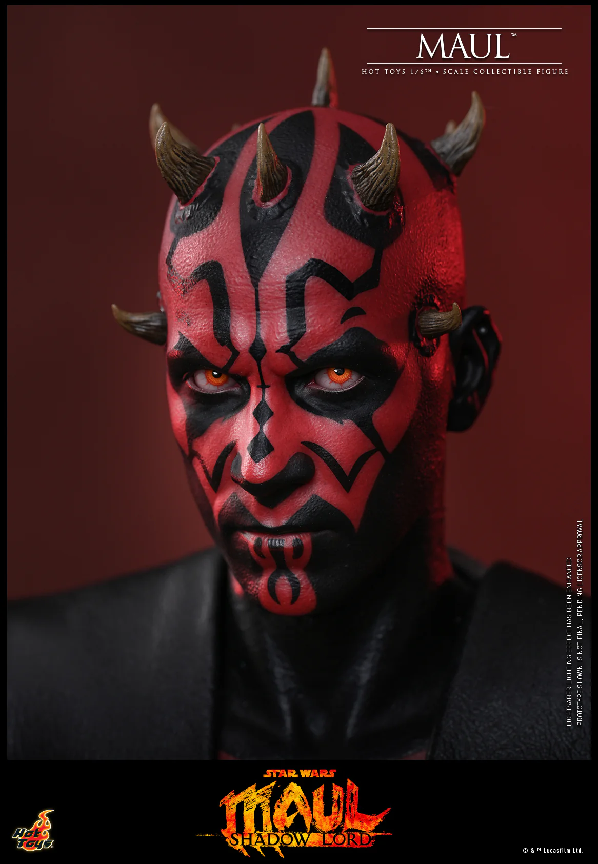 [Pre-Order] TMS187 - Star Wars: Maul – Shadow Lord™ - 1/6th scale Maul™ Collectible Figure - Image 11