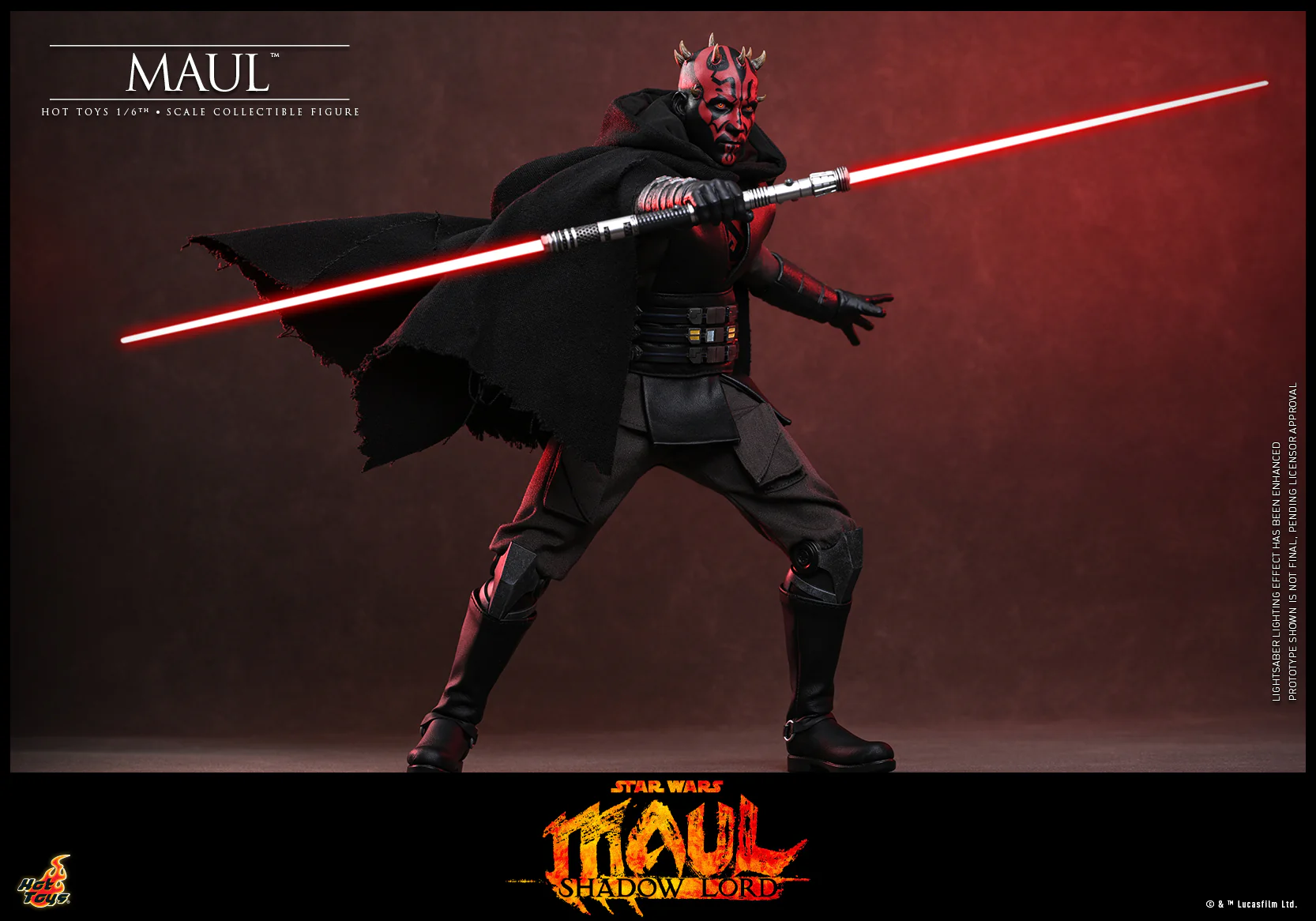 [Pre-Order] TMS187 - Star Wars: Maul – Shadow Lord™ - 1/6th scale Maul™ Collectible Figure - Image 15