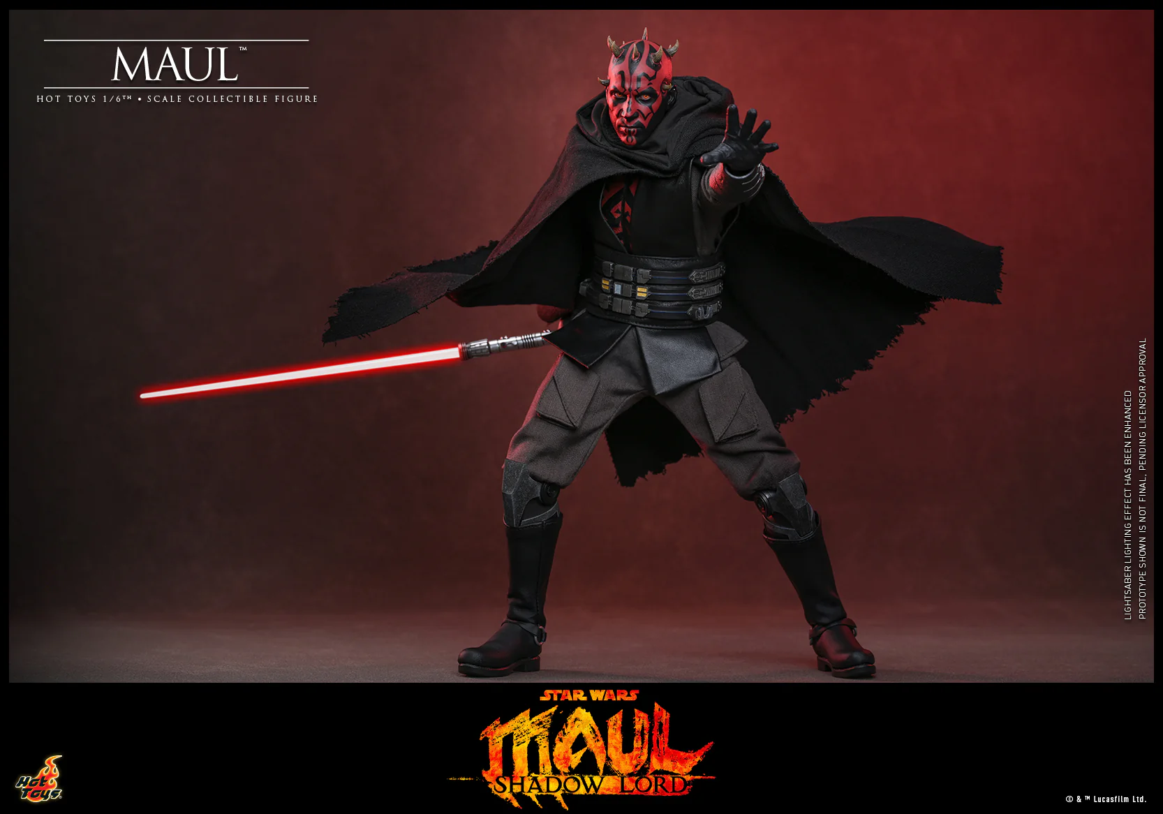 [Pre-Order] TMS187 - Star Wars: Maul – Shadow Lord™ - 1/6th scale Maul™ Collectible Figure - Image 16