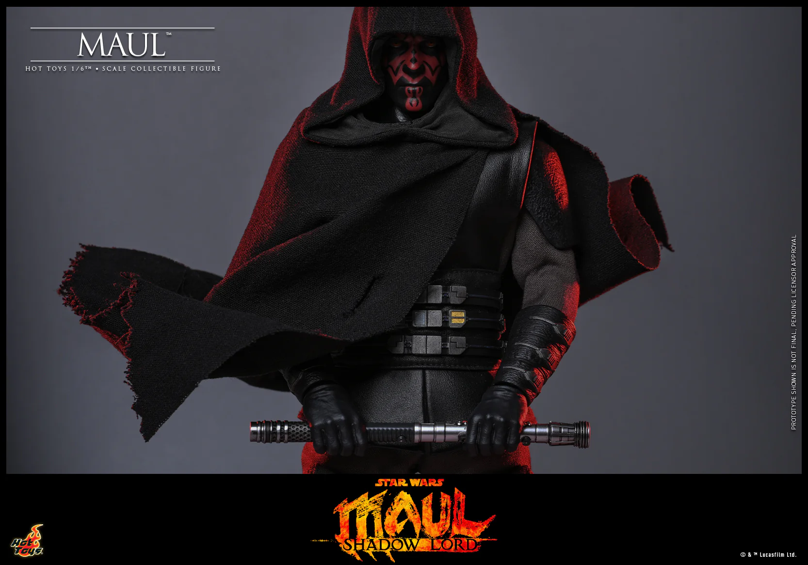 [Pre-Order] TMS187 - Star Wars: Maul – Shadow Lord™ - 1/6th scale Maul™ Collectible Figure - Image 17