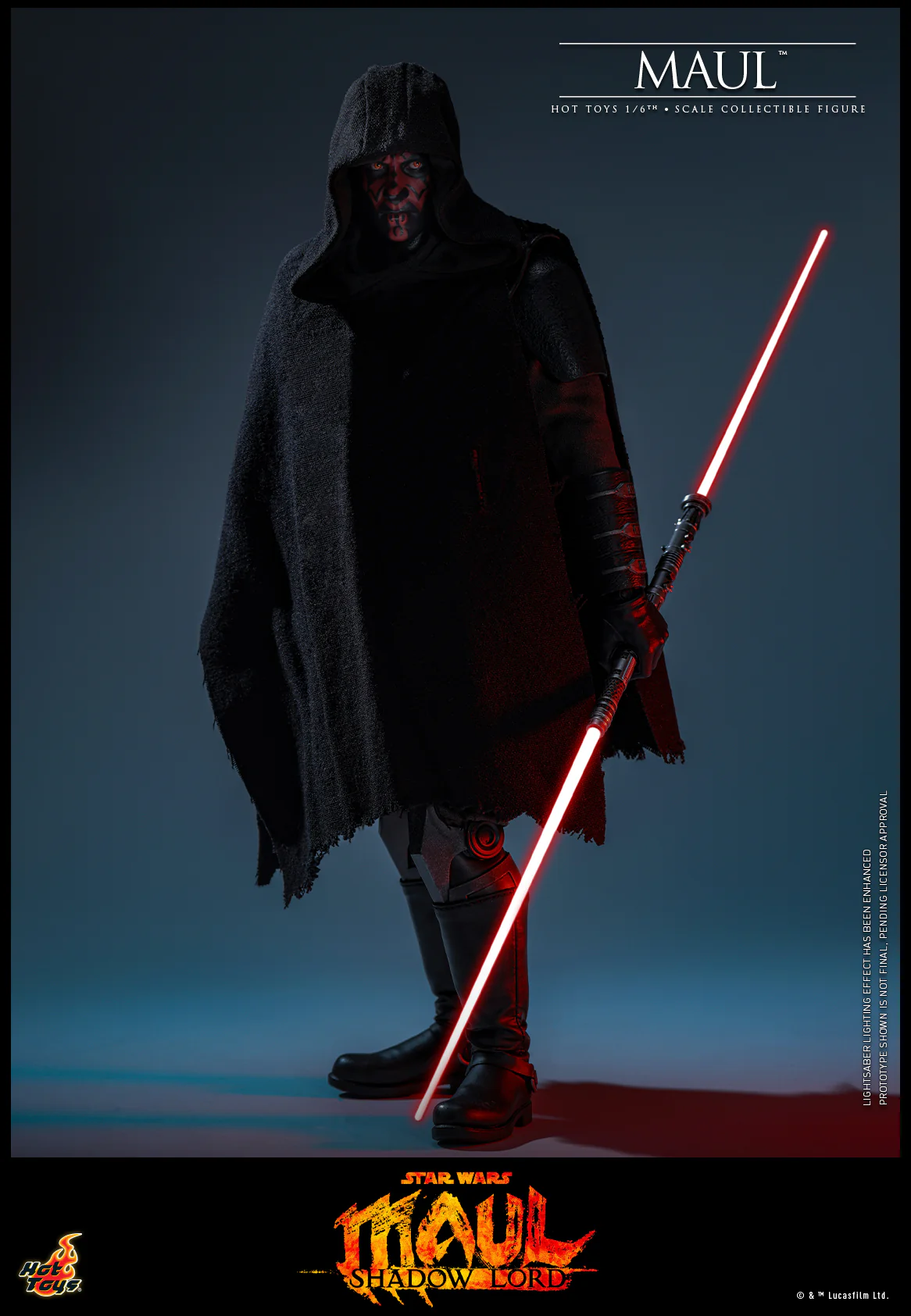 [Pre-Order] TMS187 - Star Wars: Maul – Shadow Lord™ - 1/6th scale Maul™ Collectible Figure - Image 3