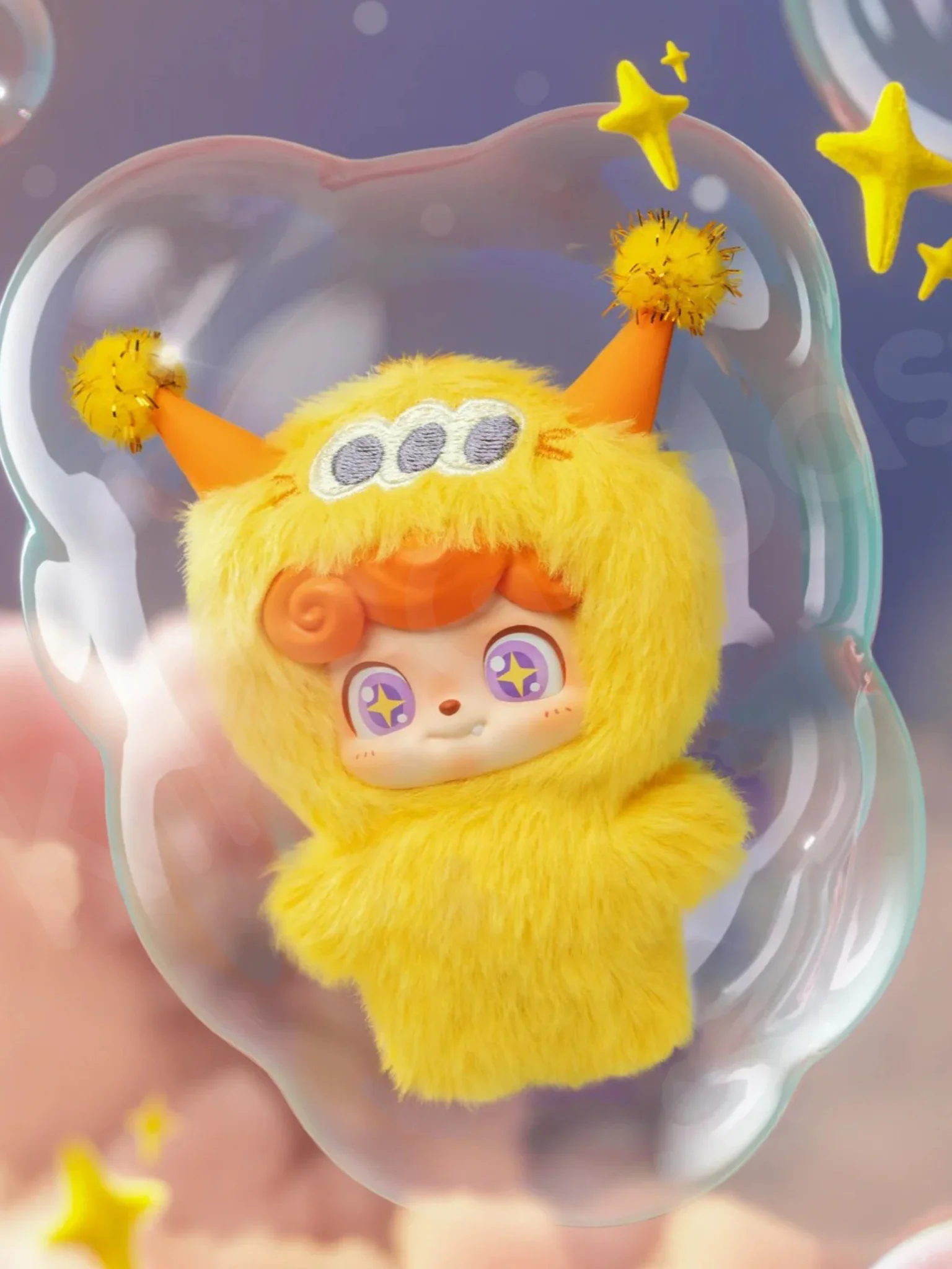 Q.Kid Electro Vibe Club Vinyl Plush Keychain Mini Pendant Blind Box - Image 8