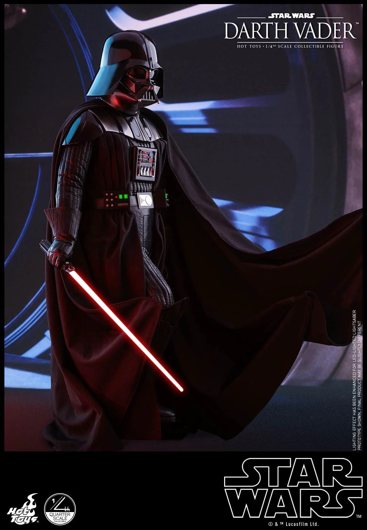QS013B - Star Wars Episode VI: Return 1/4 Scale Darth (Special Edition) - Image 11