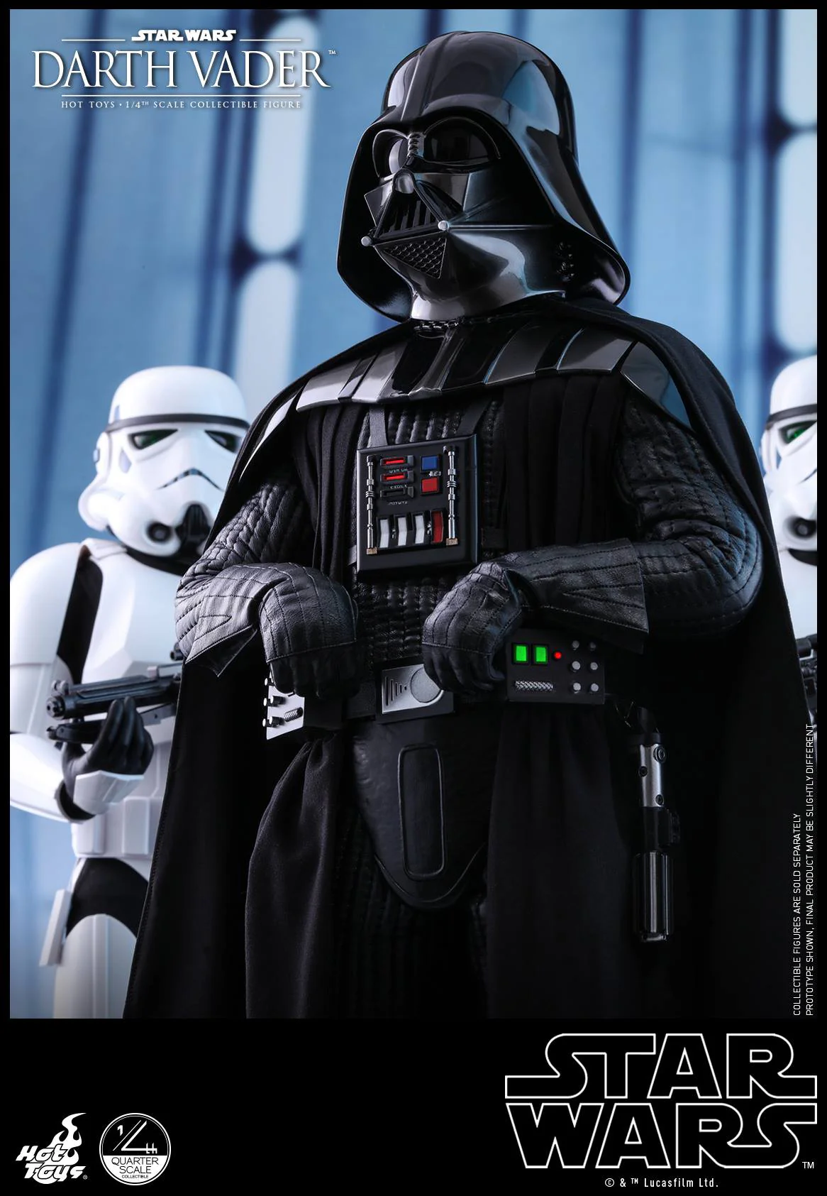 QS013B - Star Wars Episode VI: Return 1/4 Scale Darth (Special Edition) - Image 12