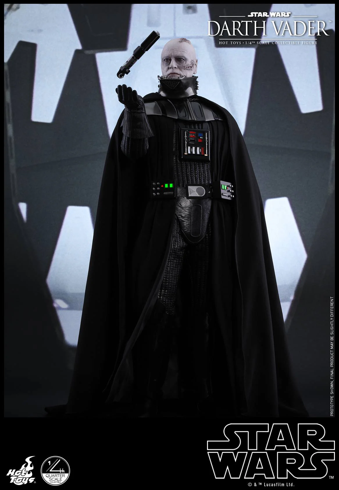 QS013B - Star Wars Episode VI: Return 1/4 Scale Darth (Special Edition) - Image 13
