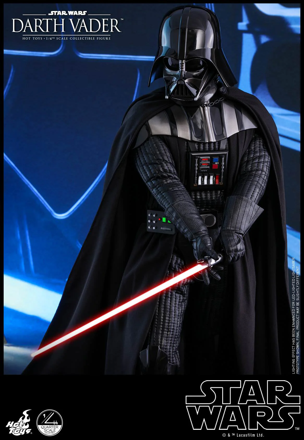 QS013B - Star Wars Episode VI: Return 1/4 Scale Darth (Special Edition) - Image 16