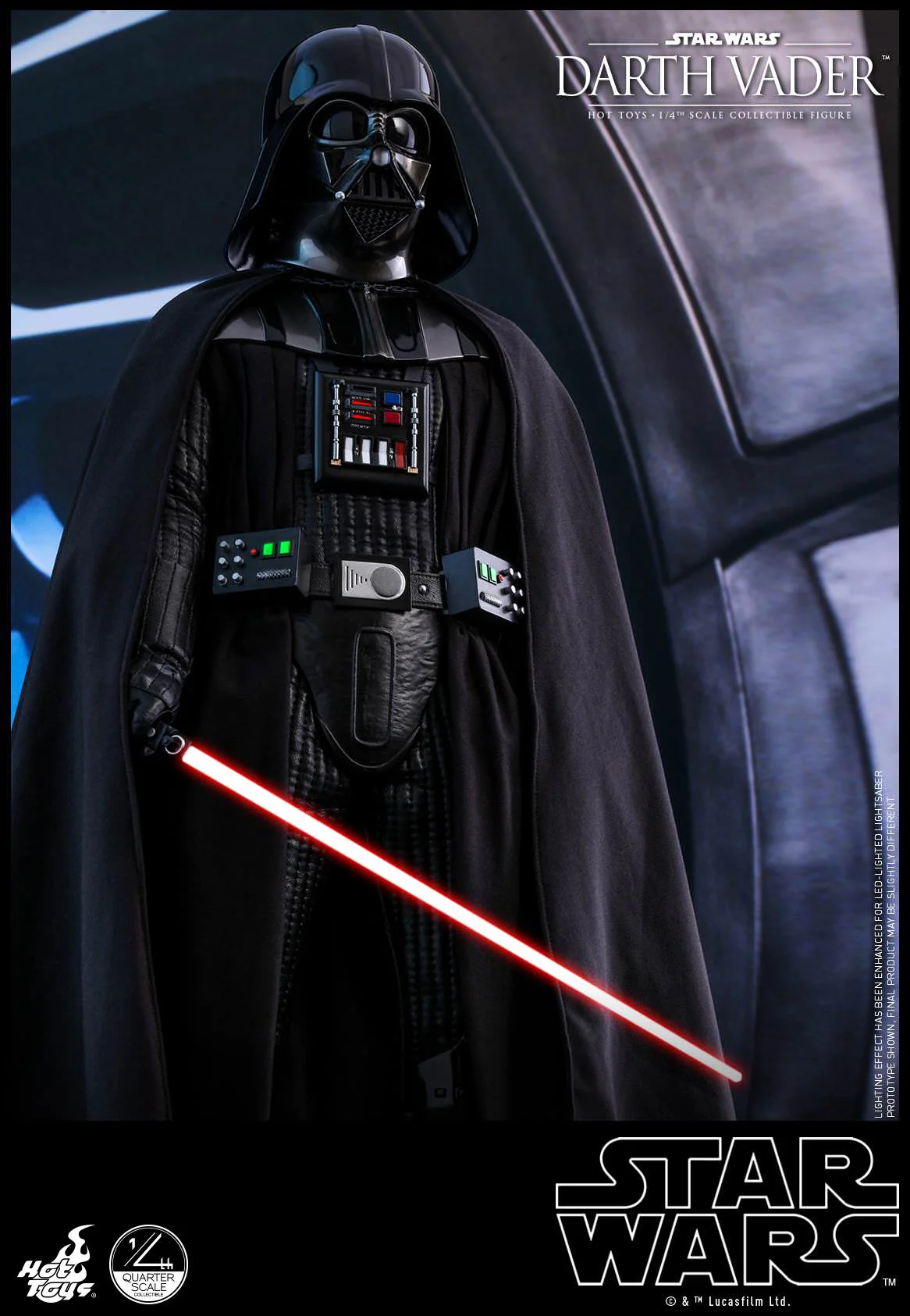 QS013B - Star Wars Episode VI: Return 1/4 Scale Darth (Special Edition) - Image 17