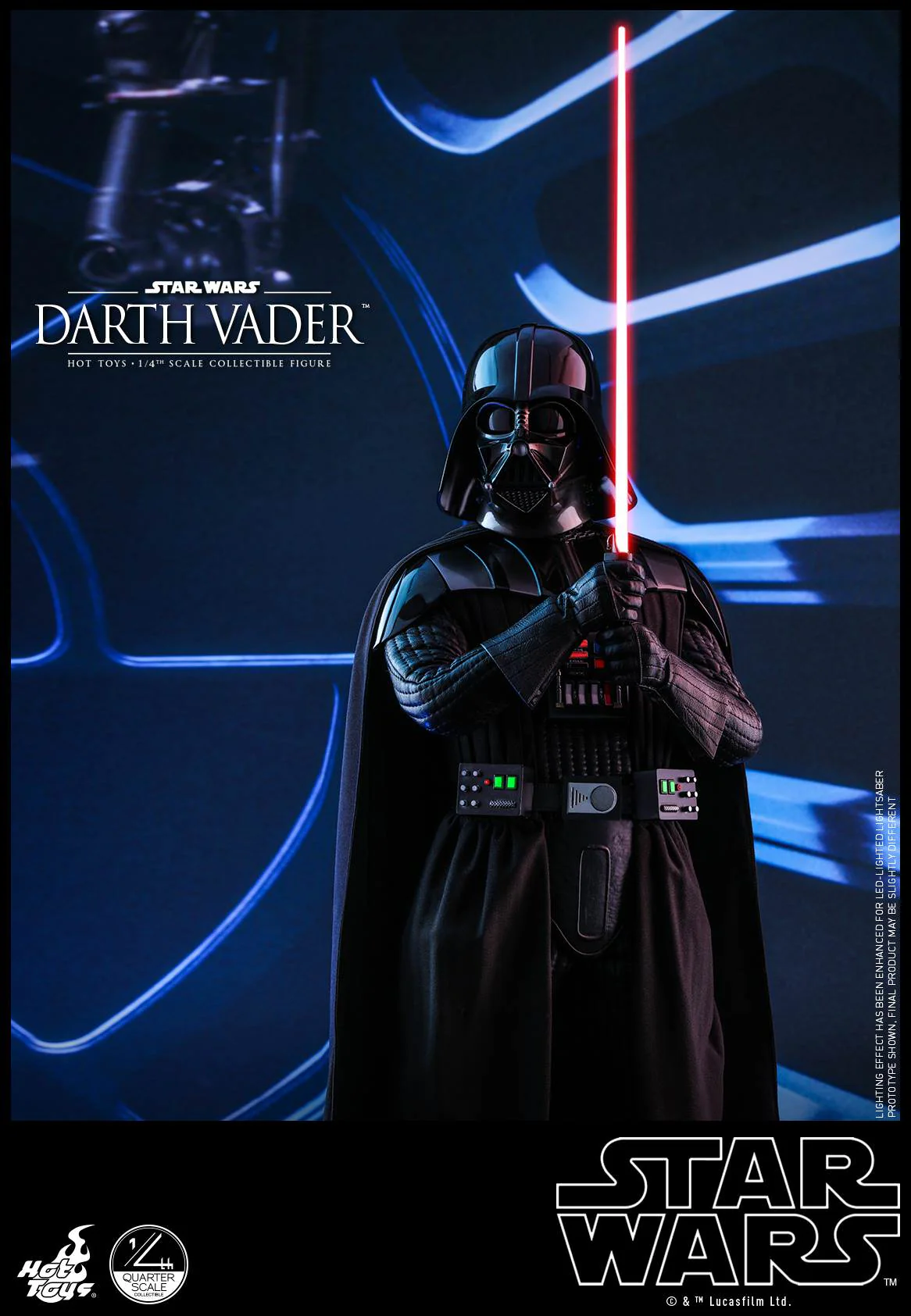 QS013B - Star Wars Episode VI: Return 1/4 Scale Darth (Special Edition) - Image 18