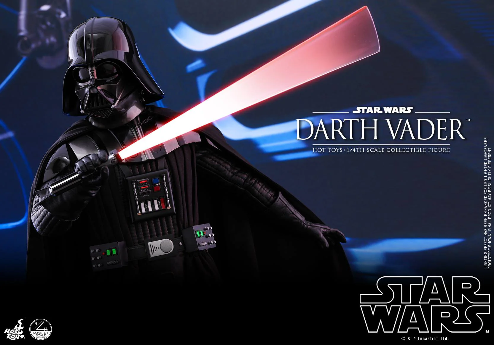 QS013B - Star Wars Episode VI: Return 1/4 Scale Darth (Special Edition) - Image 19