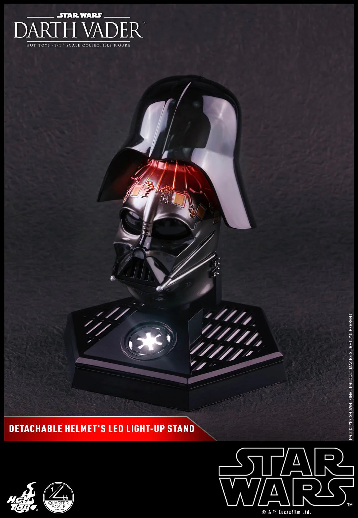 QS013B - Star Wars Episode VI: Return 1/4 Scale Darth (Special Edition) - Image 20