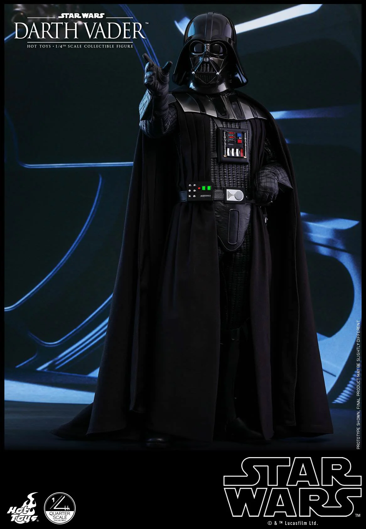 QS013B - Star Wars Episode VI: Return 1/4 Scale Darth (Special Edition) - Image 6