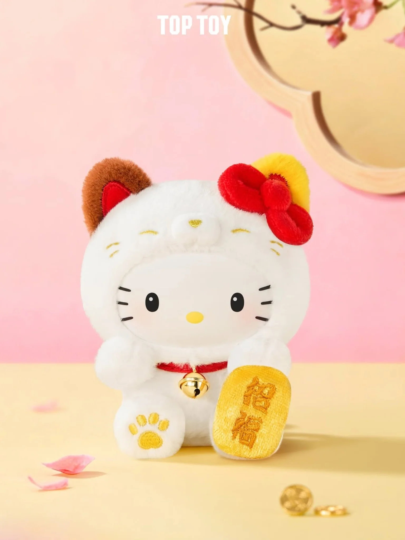 Sanrio Characters Lucky Cat Series Plush Pendant Blind Box - Image 6