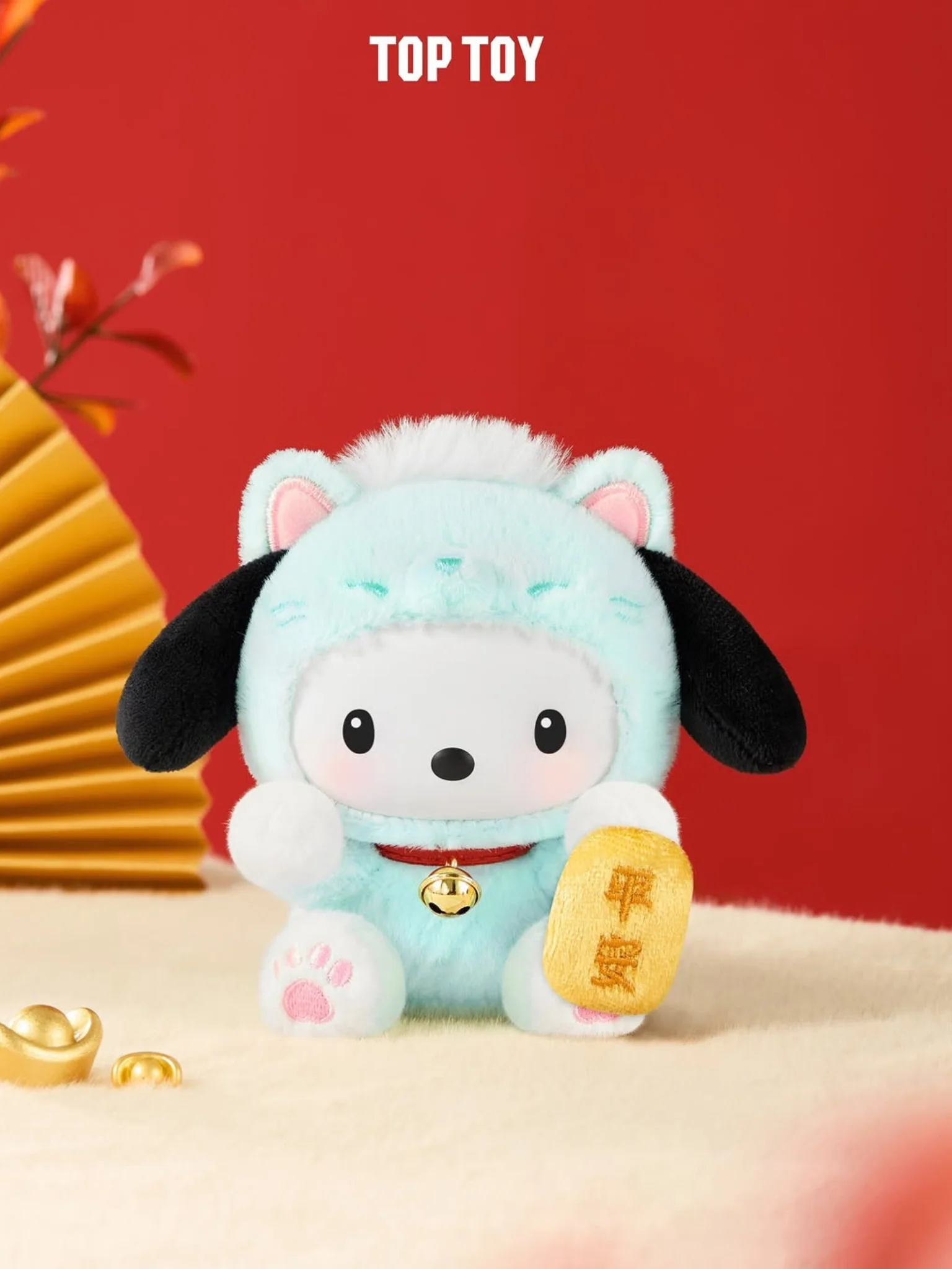 Sanrio Characters Lucky Cat Series Plush Pendant Blind Box - Image 7